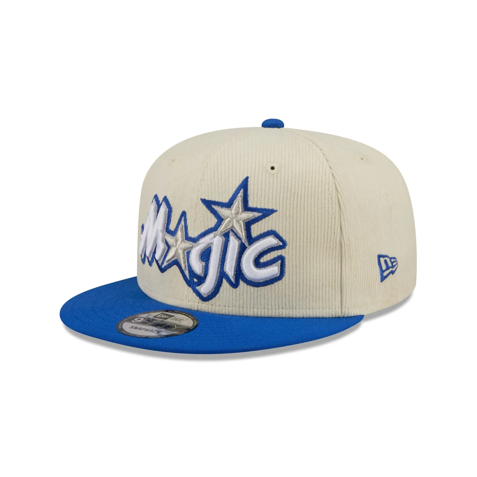 Orlando Magic 2025 City Edition Chrome White Corduroy 9FIFTY Snapback Hat sold by New Era product image thumbnail 3