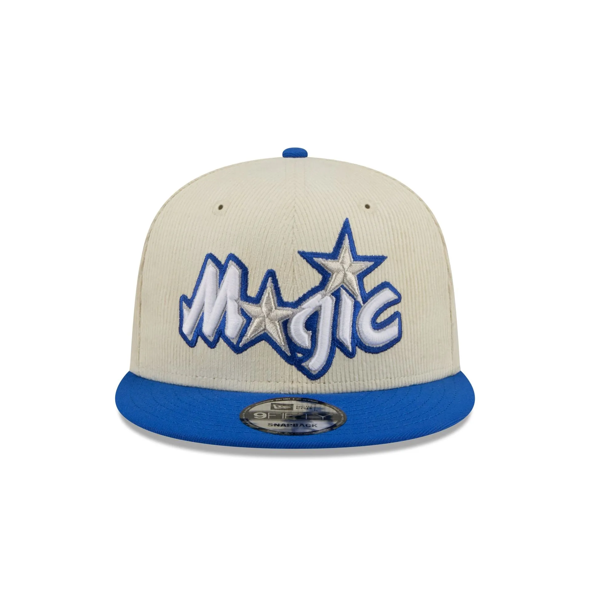 Orlando Magic 2025 City Edition Chrome White Corduroy 9FIFTY Snapback Hat sold by New Era product image thumbnail 2