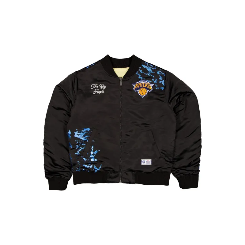 New York Knicks 2025 City Edition Women's Black Jacket sold by New Era