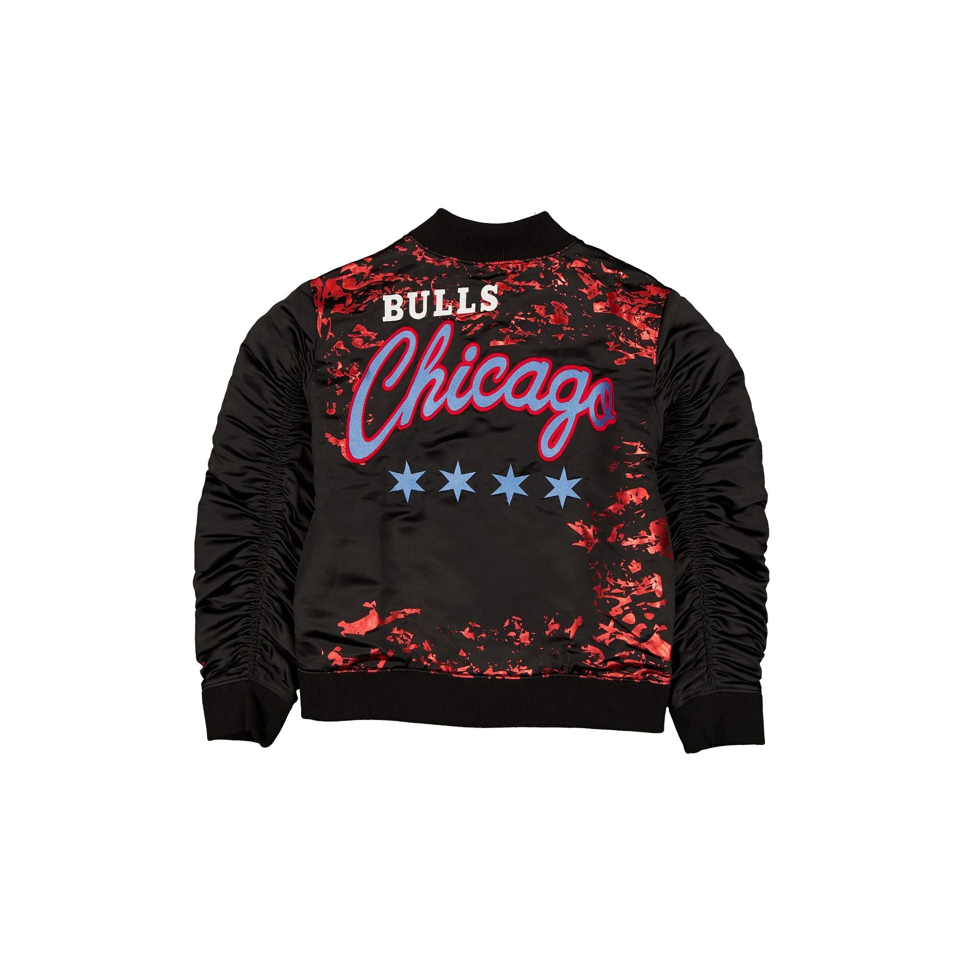 Chicago Bulls 2025 City Edition Women's Black Jacket sold by New Era product image thumbnail 3