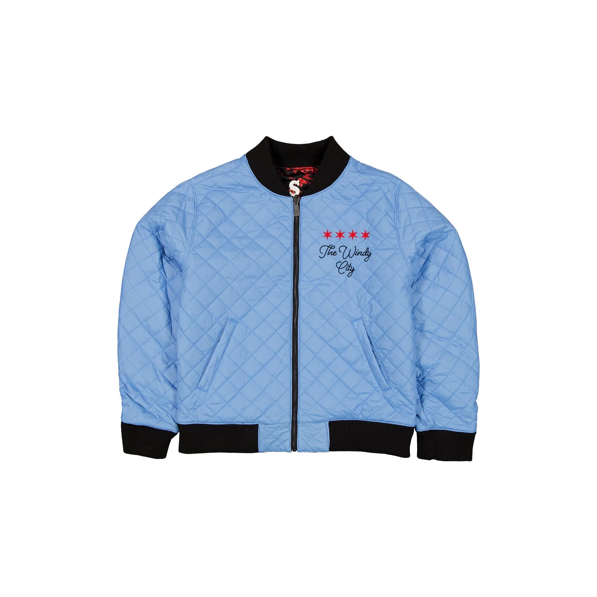 Chicago Bulls 2025 City Edition Women's Black Jacket sold by New Era product image thumbnail 4