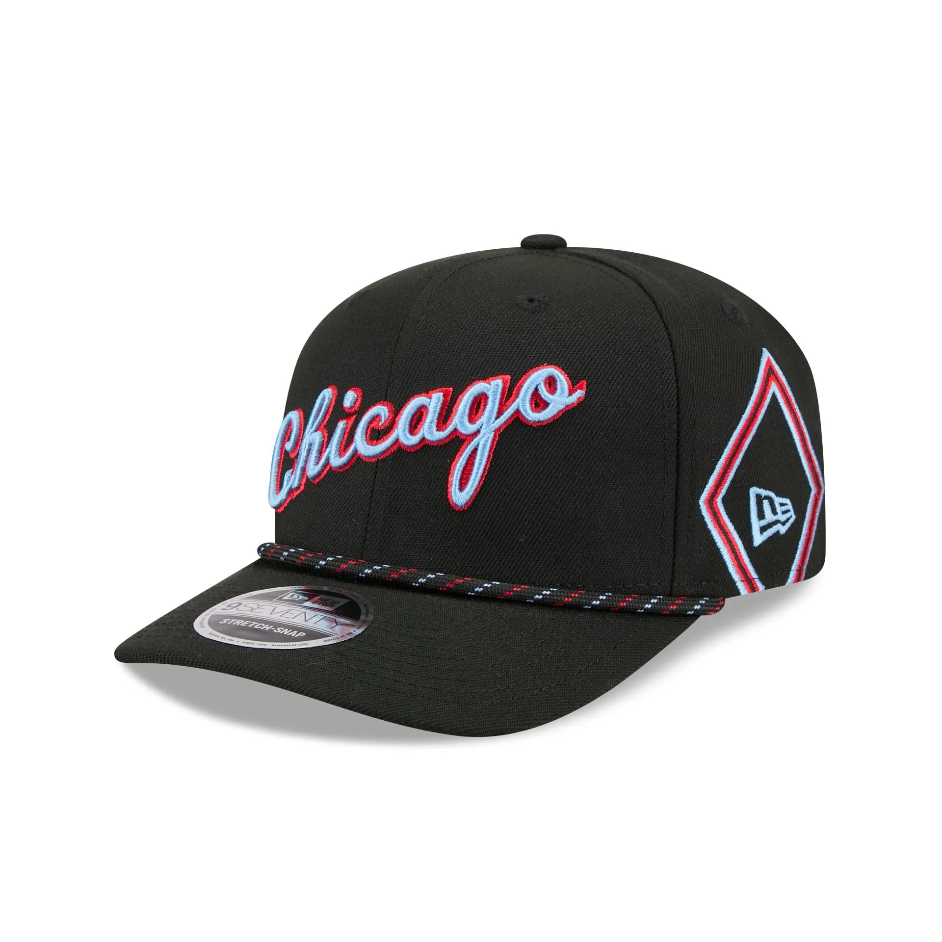 Chicago Bulls 2025 City Edition 9SEVENTY Stretch-Snap Hat sold by New Era product image thumbnail 3
