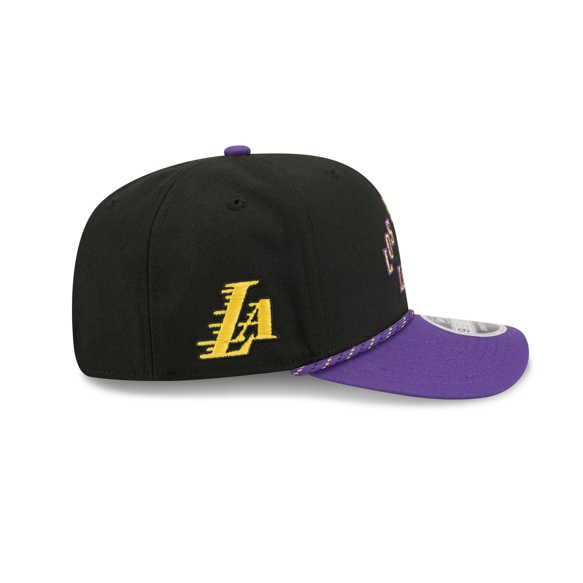 Los Angeles Lakers 2025 City Edition 9SEVENTY Stretch-Snap Hat sold by New Era product image thumbnail 4