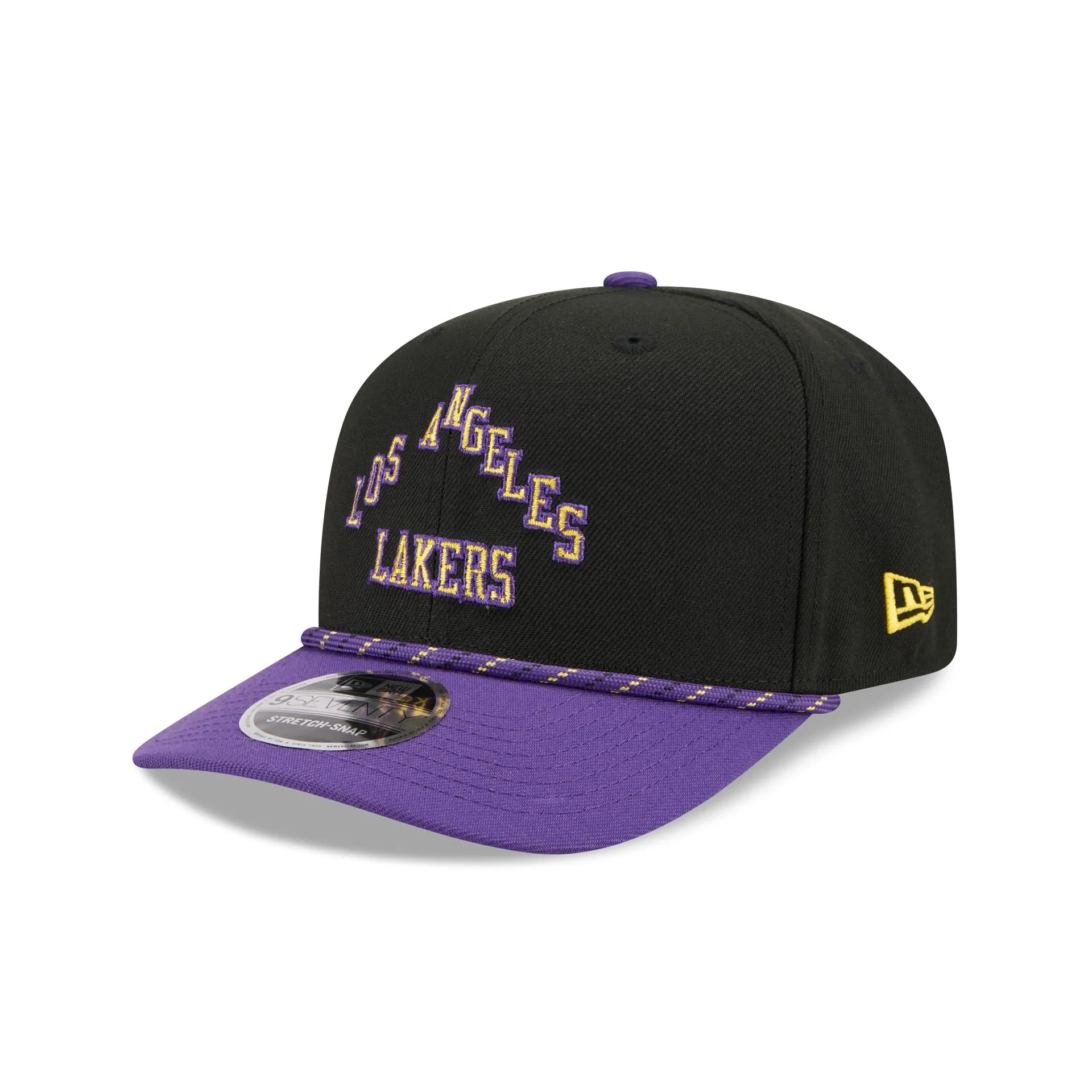 Los Angeles Lakers 2025 City Edition 9SEVENTY Stretch-Snap Hat sold by New Era product image thumbnail 3