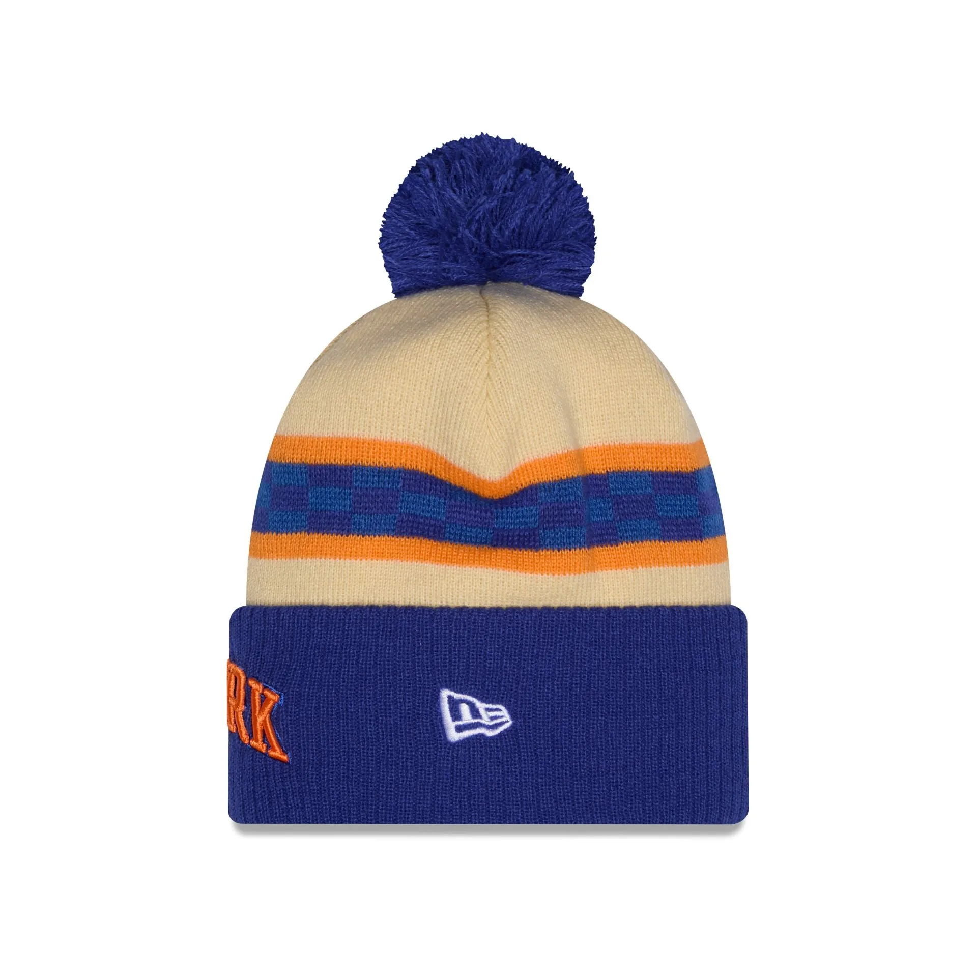 New York Knicks 2025 City Edition Pom Knit Hat sold by New Era product image thumbnail 3