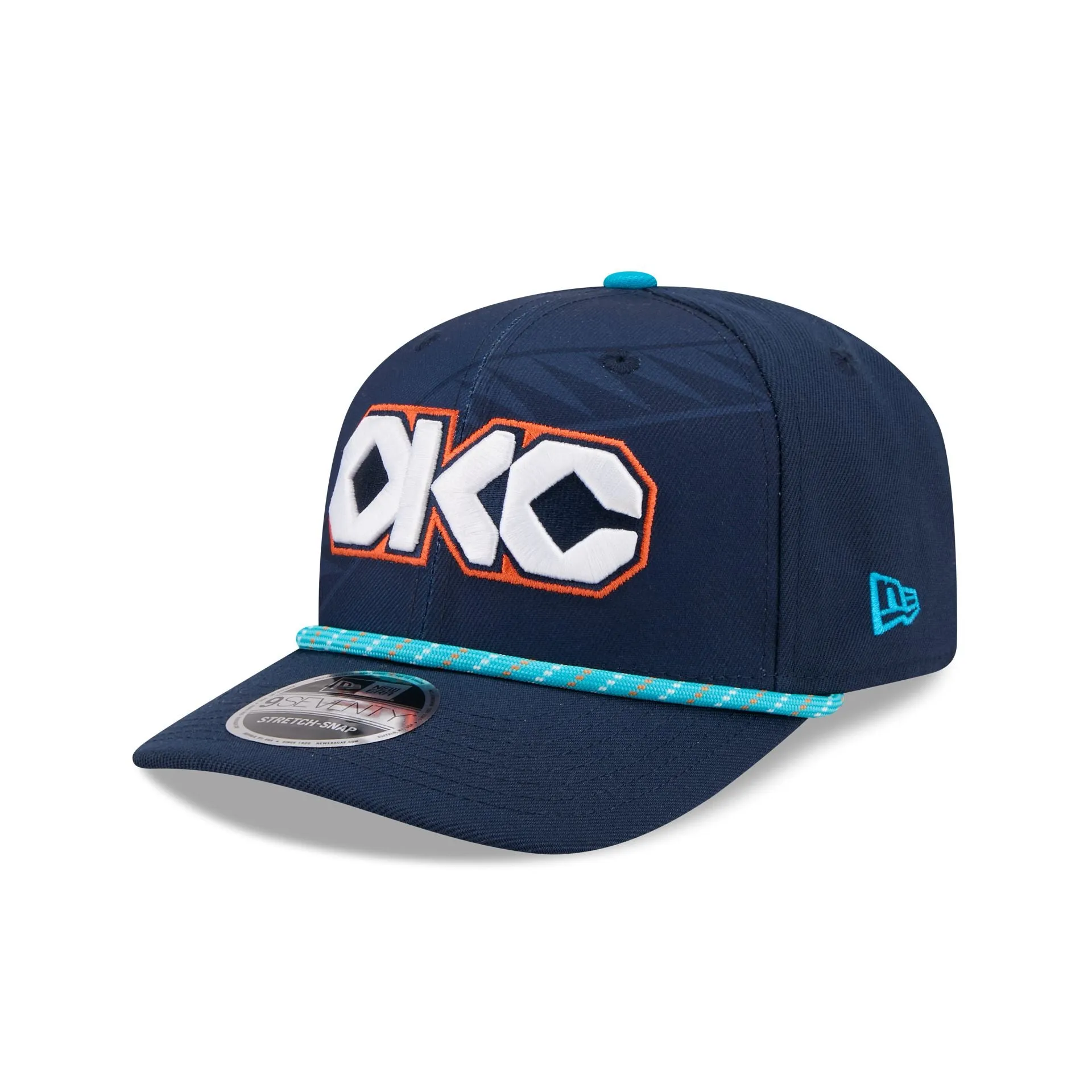Oklahoma City Thunder 2025 City Edition 9SEVENTY Stretch-Snap Hat sold by New Era product image thumbnail 3