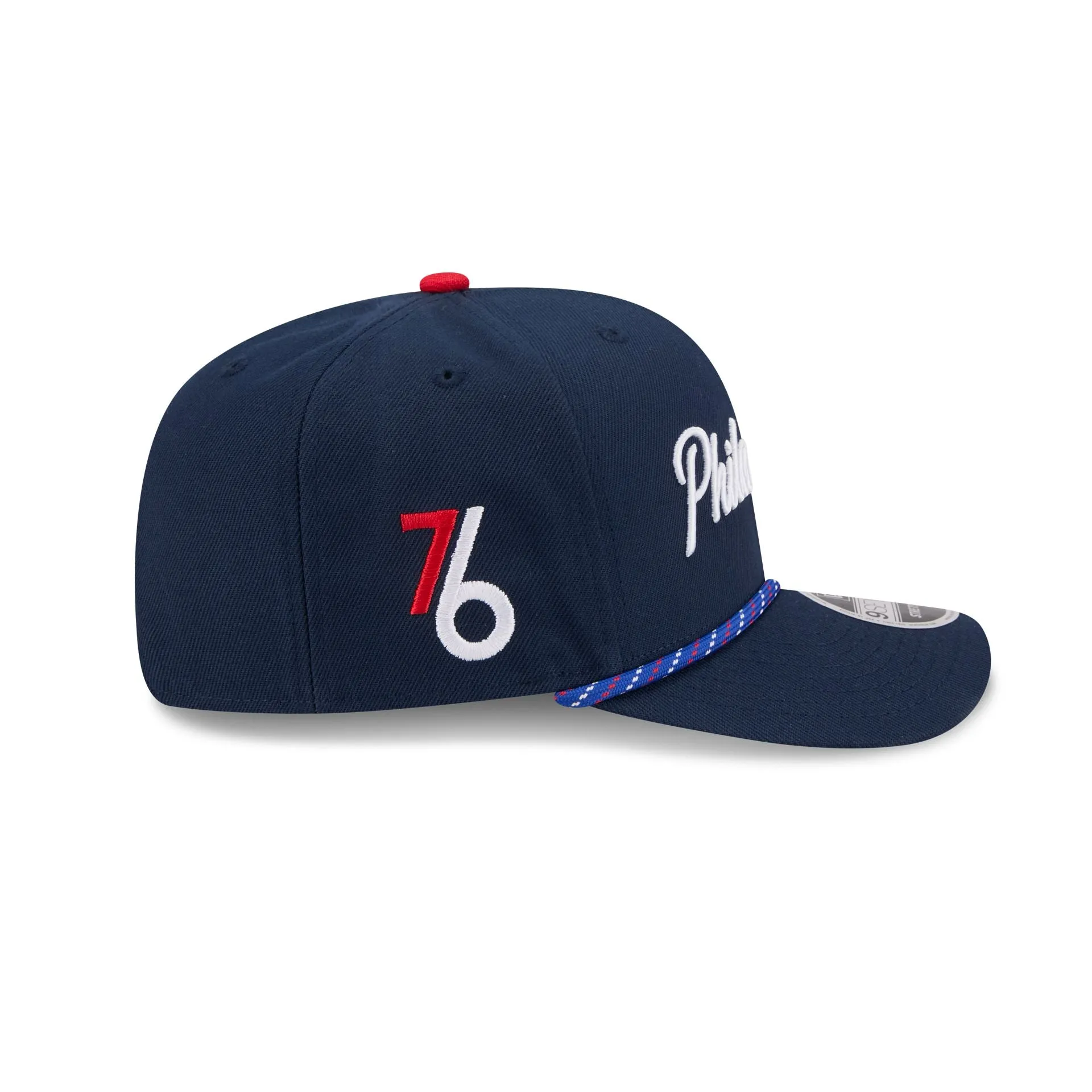 Philadelphia 76ers 2025 City Edition 9SEVENTY Stretch-Snap Hat sold by New Era product image thumbnail 4