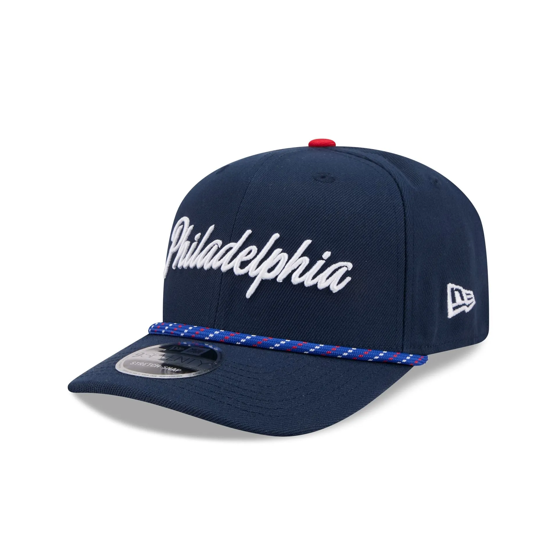 Philadelphia 76ers 2025 City Edition 9SEVENTY Stretch-Snap Hat sold by New Era product image thumbnail 3