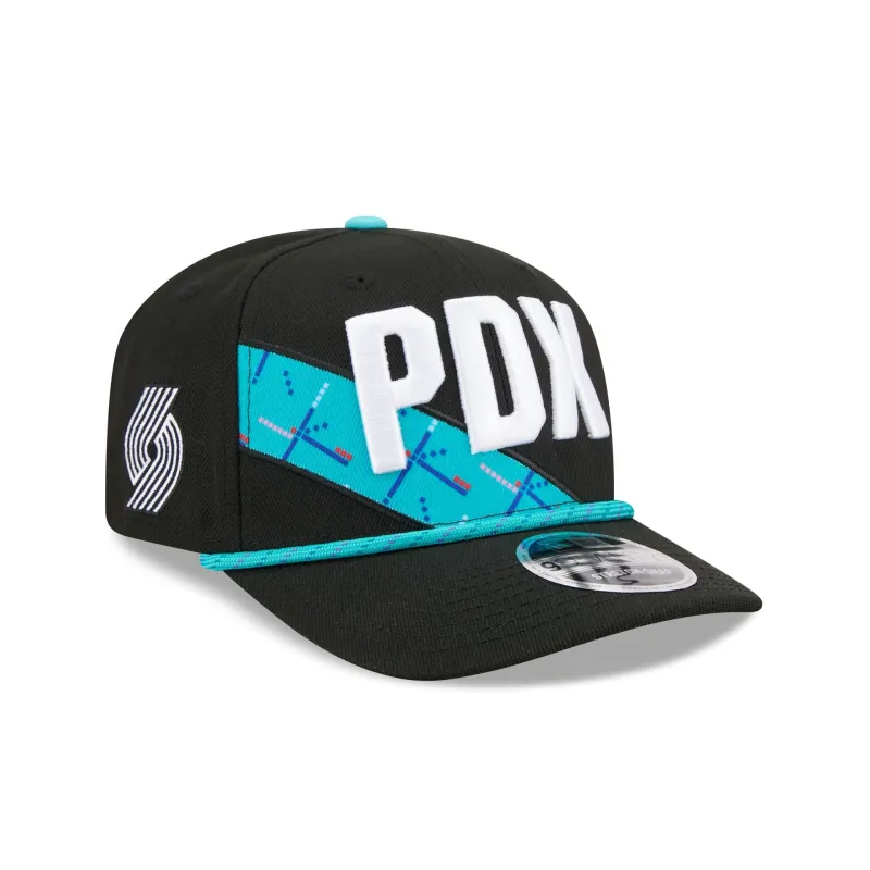 Portland Trail Blazers 2025 City Edition 9SEVENTY Stretch-Snap Hat sold by New Era