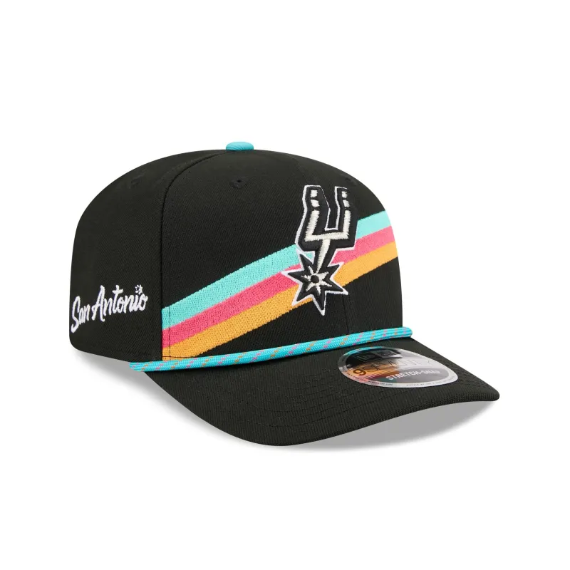 San Antonio Spurs 2025 City Edition 9SEVENTY Stretch-Snap Hat sold by New Era