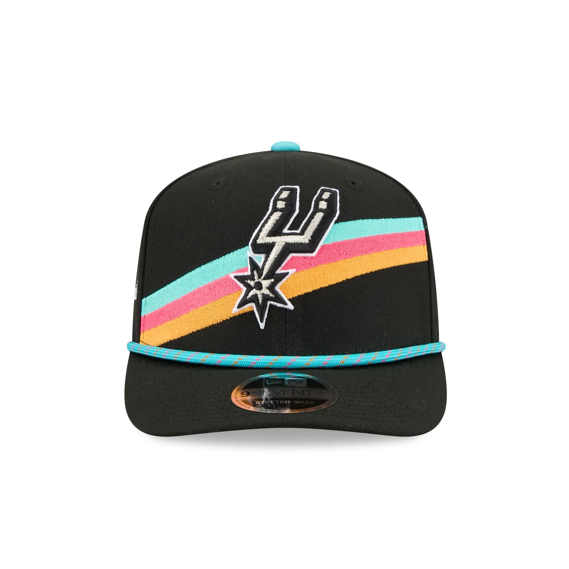 San Antonio Spurs 2025 City Edition 9SEVENTY Stretch-Snap Hat sold by New Era product image thumbnail 2