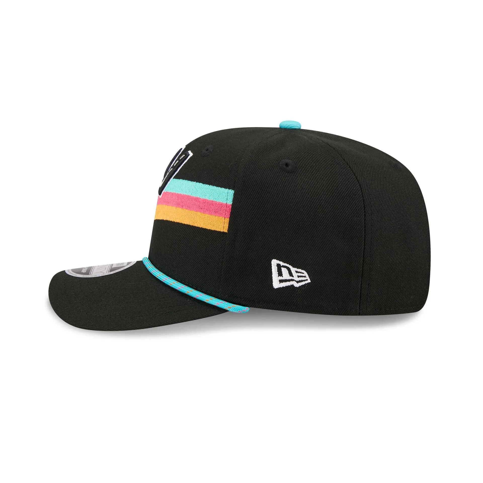 San Antonio Spurs 2025 City Edition 9SEVENTY Stretch-Snap Hat sold by New Era product image thumbnail 5