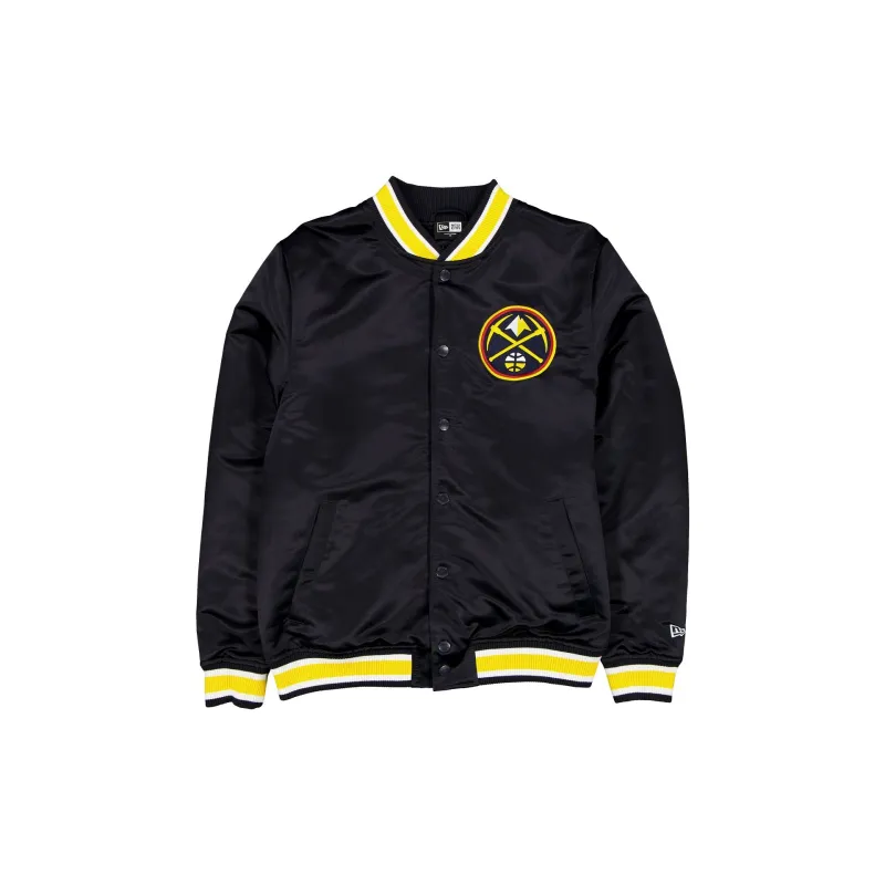 Denver Nuggets Sport Classics Navy Satin Jacket sold by New Era