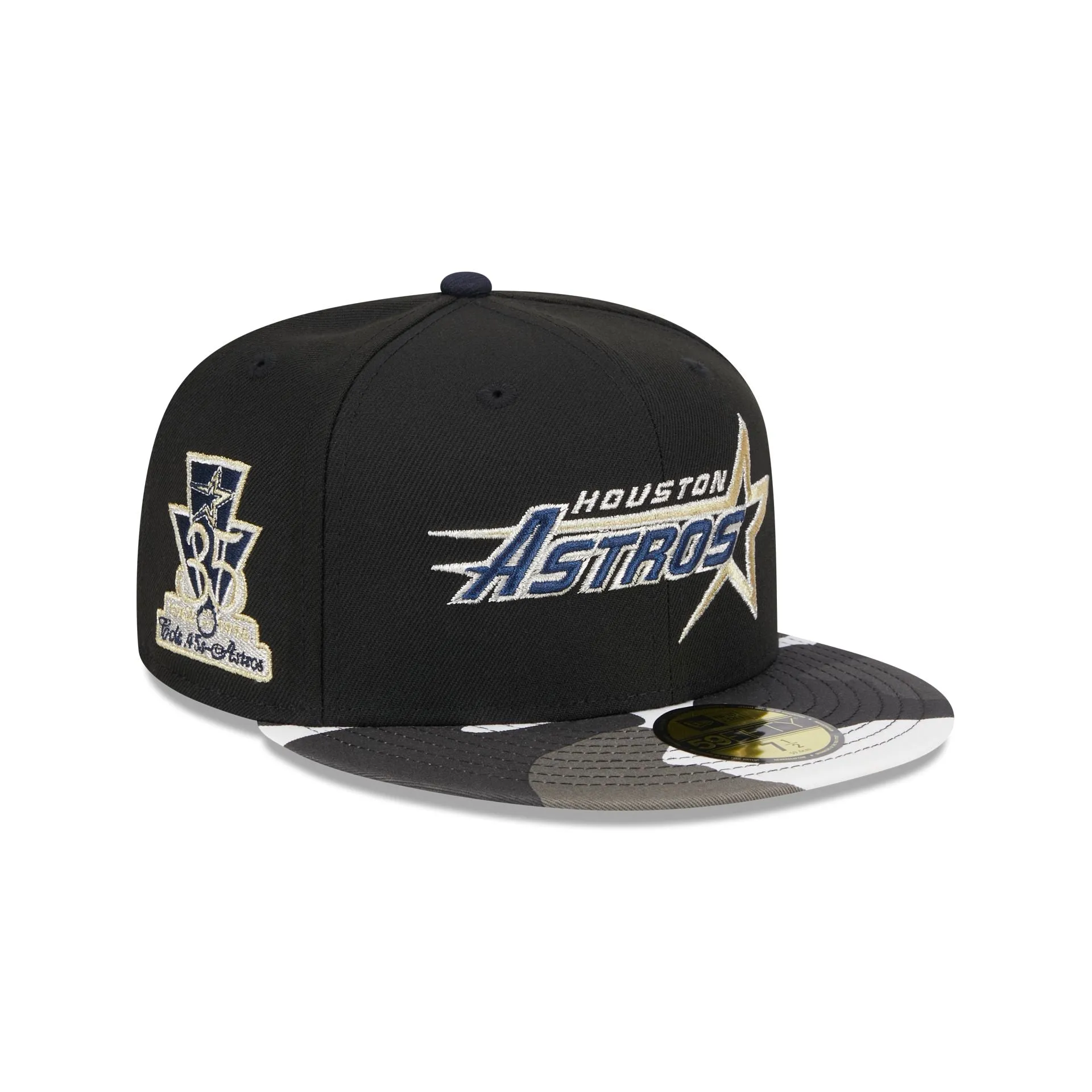 Houston Astros Metallic Camo 59FIFTY Fitted Hat sold by New Era
