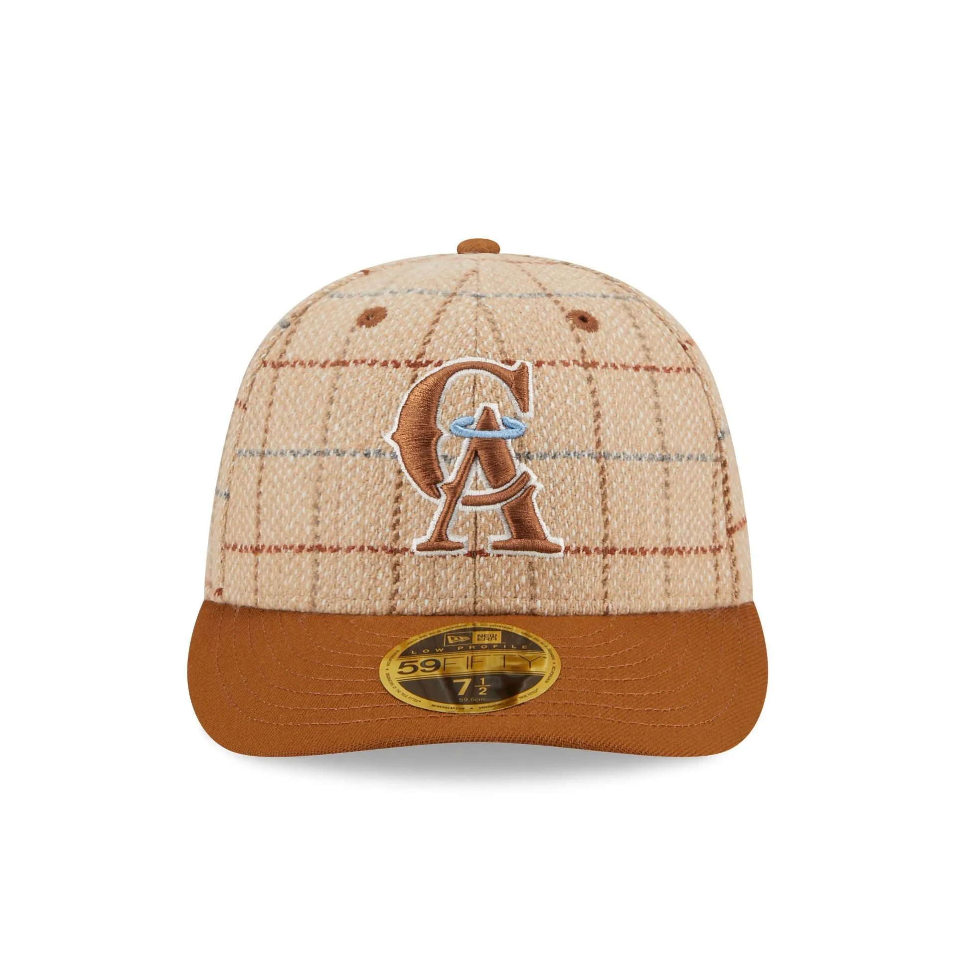 Los Angeles Angels Herringbone Check Low Profile 59FIFTY Fitted Hat sold by New Era product image thumbnail 2