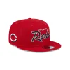 Cincinnati Reds Wordmark 9FIFTY Snapback Hat sold by New Era