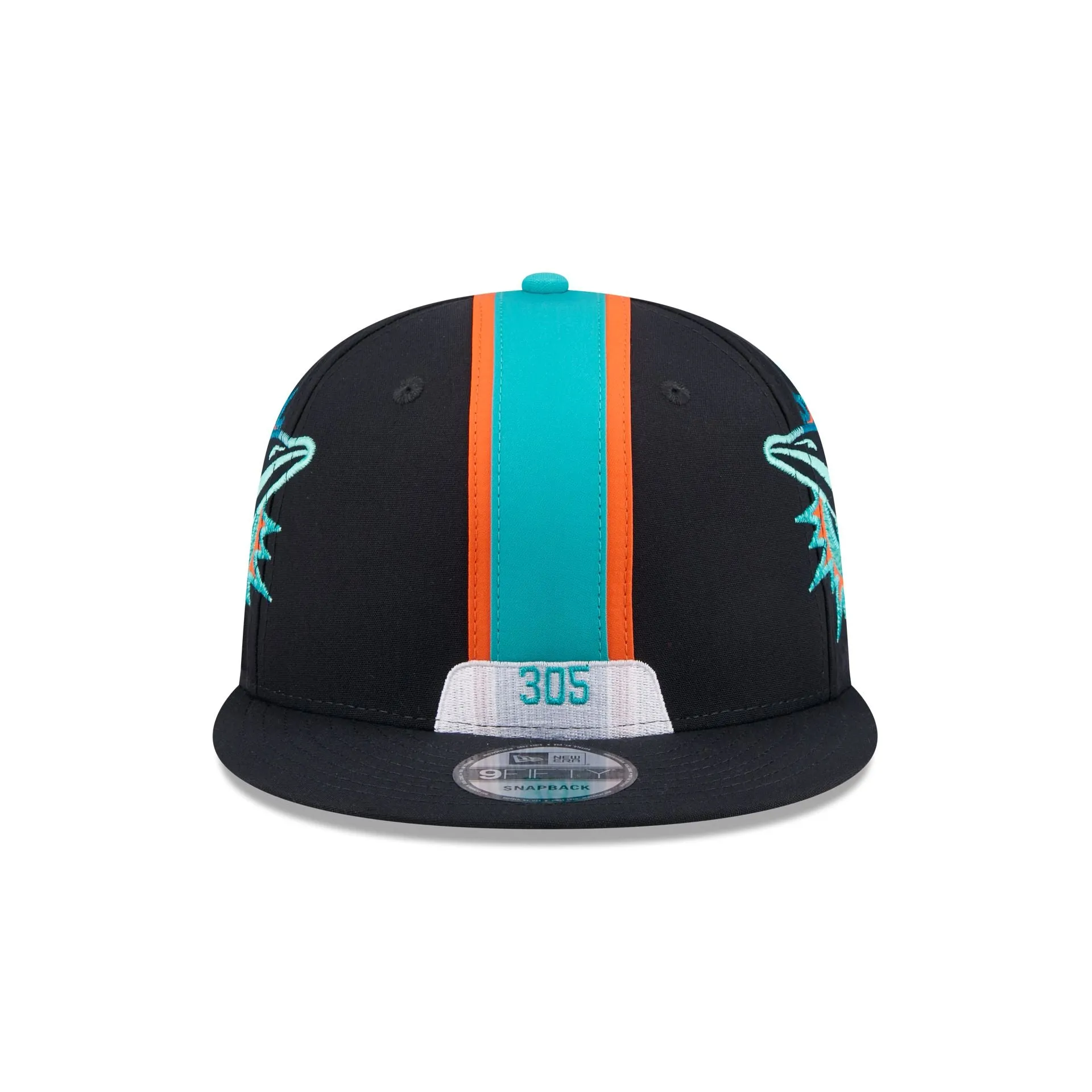 Miami Dolphins 2025 NFL Rivalries Helmet Pack 9FIFTY Snapback Hat sold by New Era product image thumbnail 2
