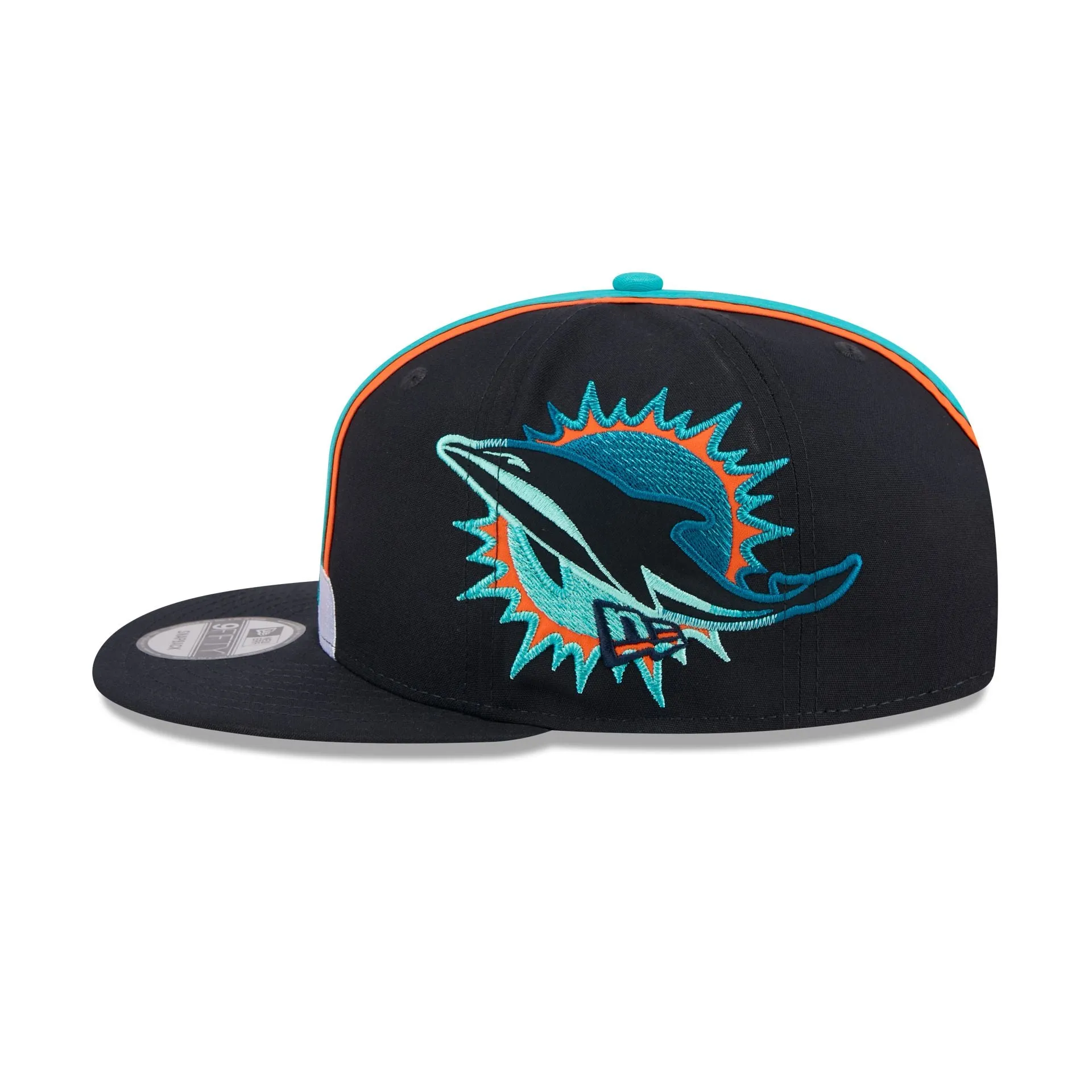 Miami Dolphins 2025 NFL Rivalries Helmet Pack 9FIFTY Snapback Hat sold by New Era product image thumbnail 4