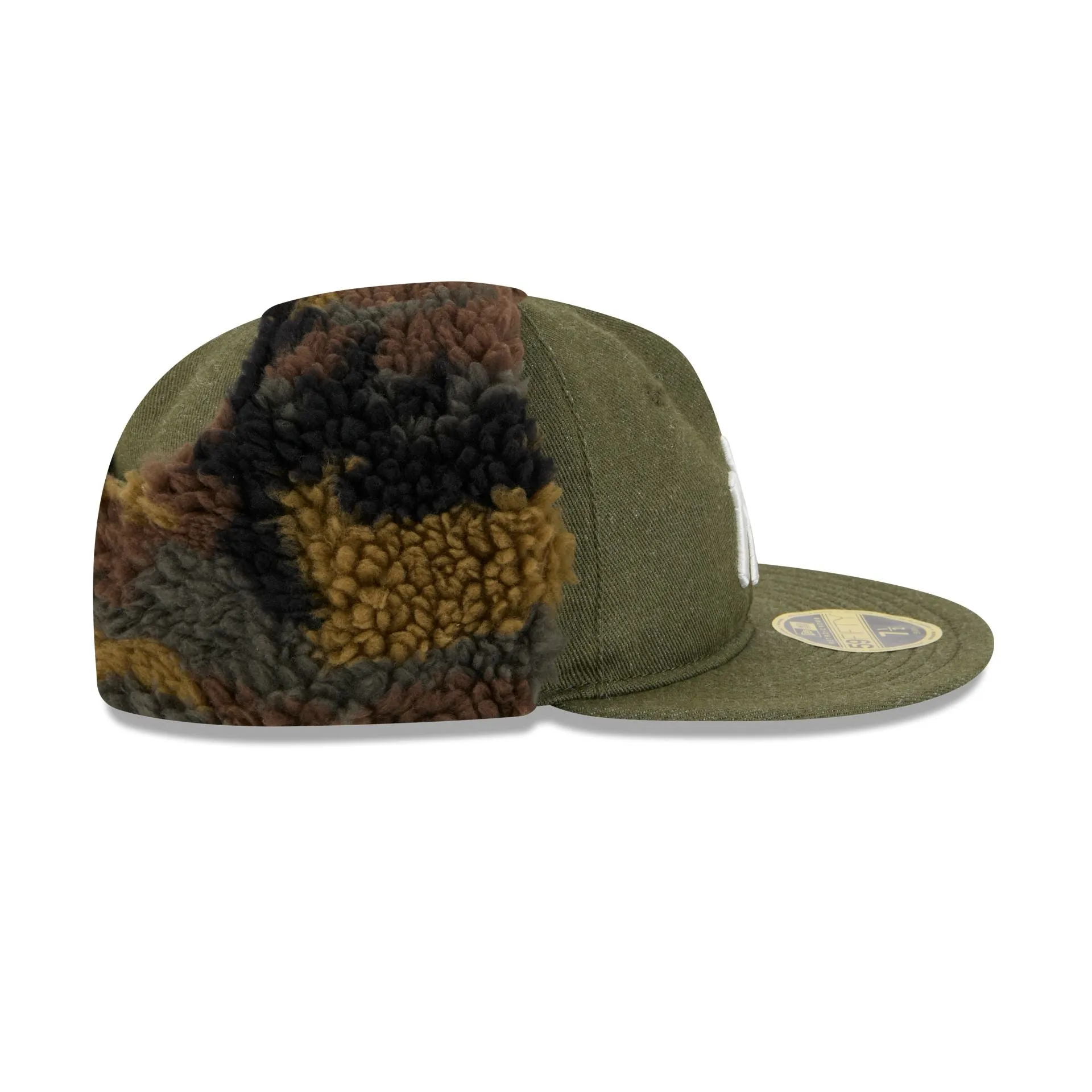 New York Yankees Three Looms Cotton Twill Camo Retro Crown Dog Ear 59FIFTY Fitted Hat sold by New Era product image thumbnail 5