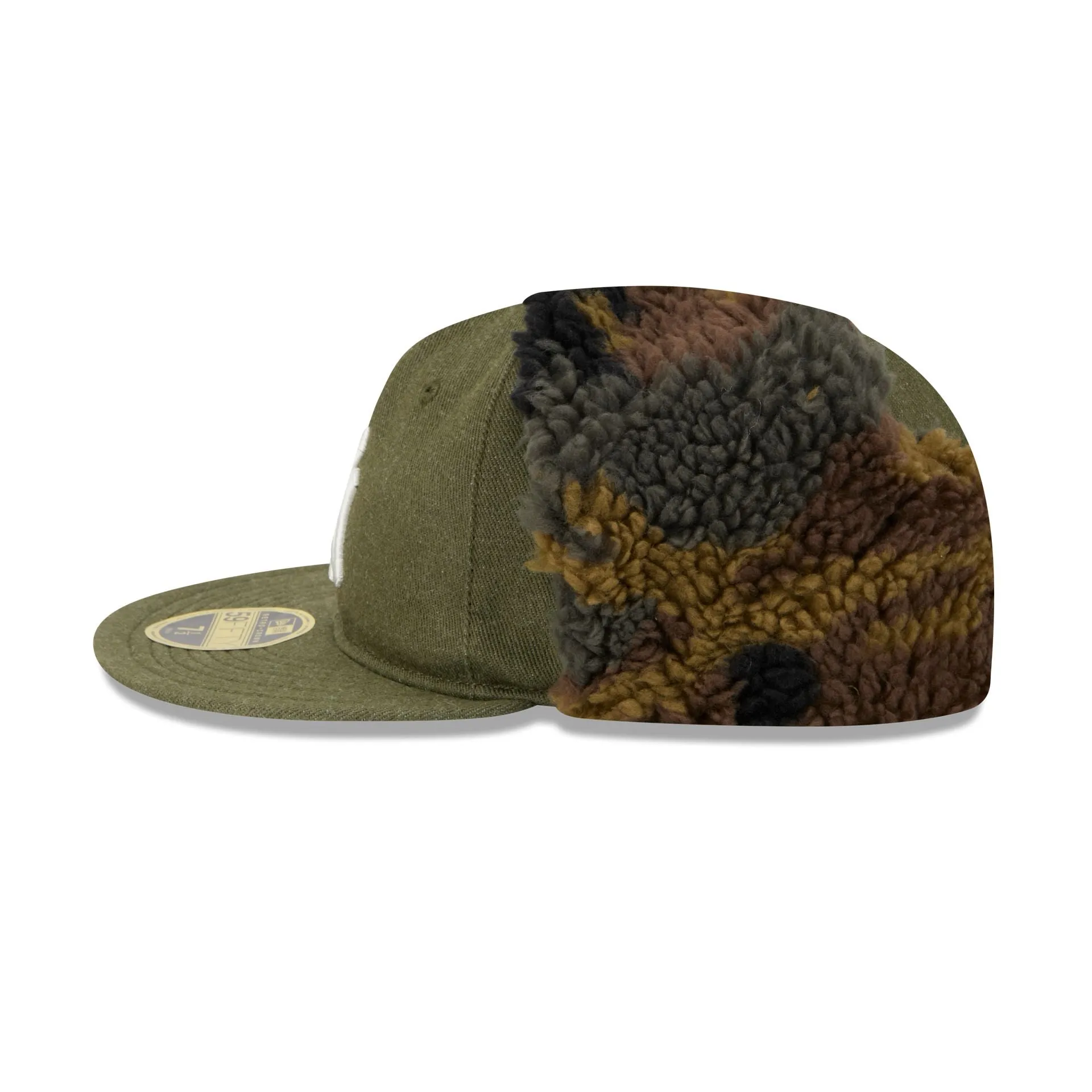 New York Yankees Three Looms Cotton Twill Camo Retro Crown Dog Ear 59FIFTY Fitted Hat sold by New Era product image thumbnail 4