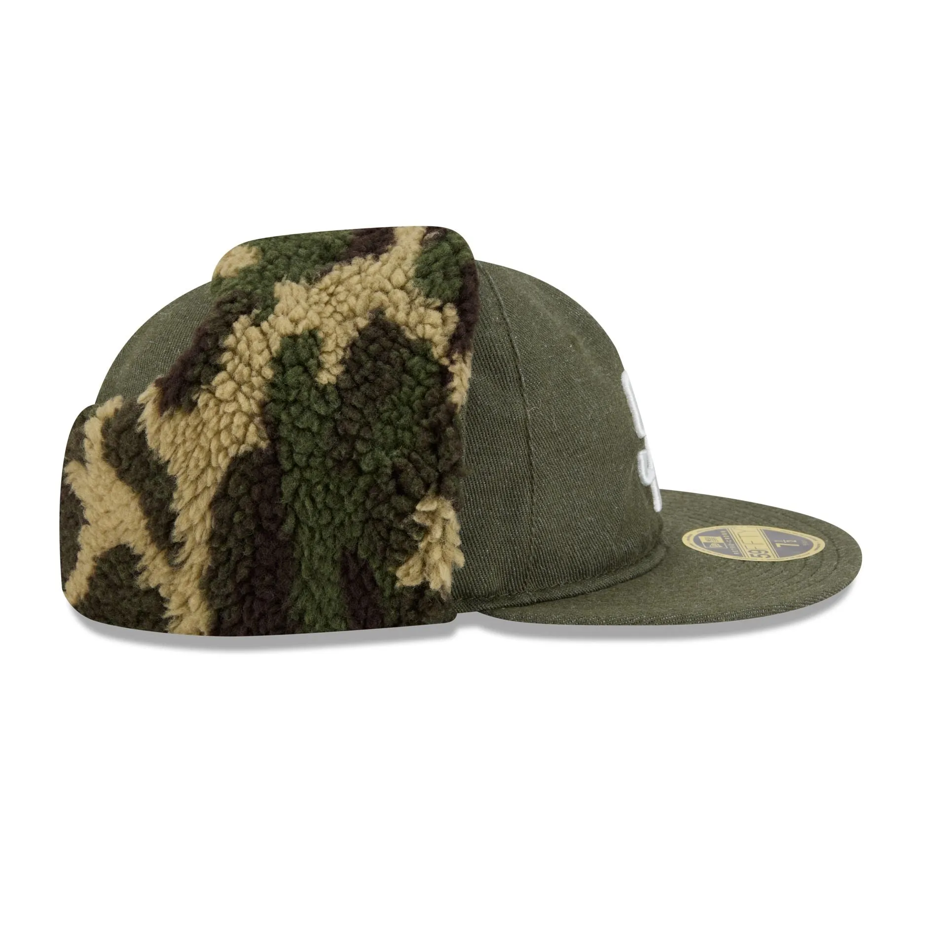 San Diego Padres Three Looms Cotton Twill Camo Retro Crown Dog Ear 59FIFTY Fitted Hat sold by New Era product image thumbnail 5