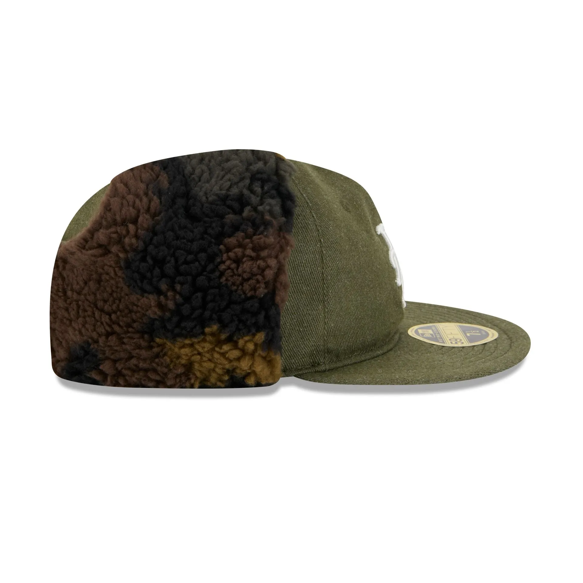New York Mets Three Looms Cotton Twill Camo Retro Crown Dog Ear 59FIFTY Fitted Hat sold by New Era product image thumbnail 5