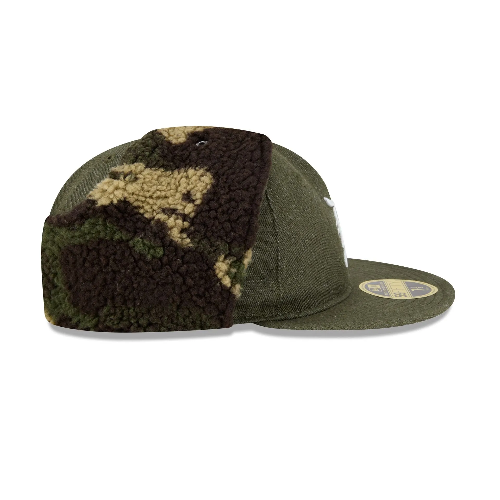 Detroit Tigers Three Looms Cotton Twill Camo Retro Crown Dog Ear 59FIFTY Fitted Hat sold by New Era product image thumbnail 5