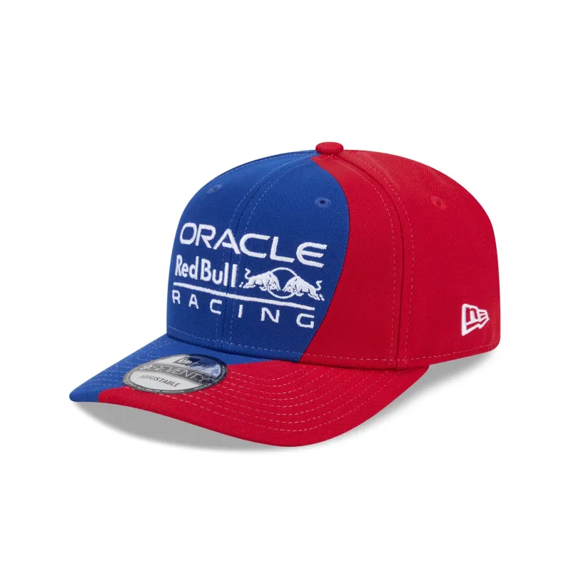 Oracle Red Bull Racing Scarlet Split 9SEVENTY Stretch-Snap Hat sold by New Era