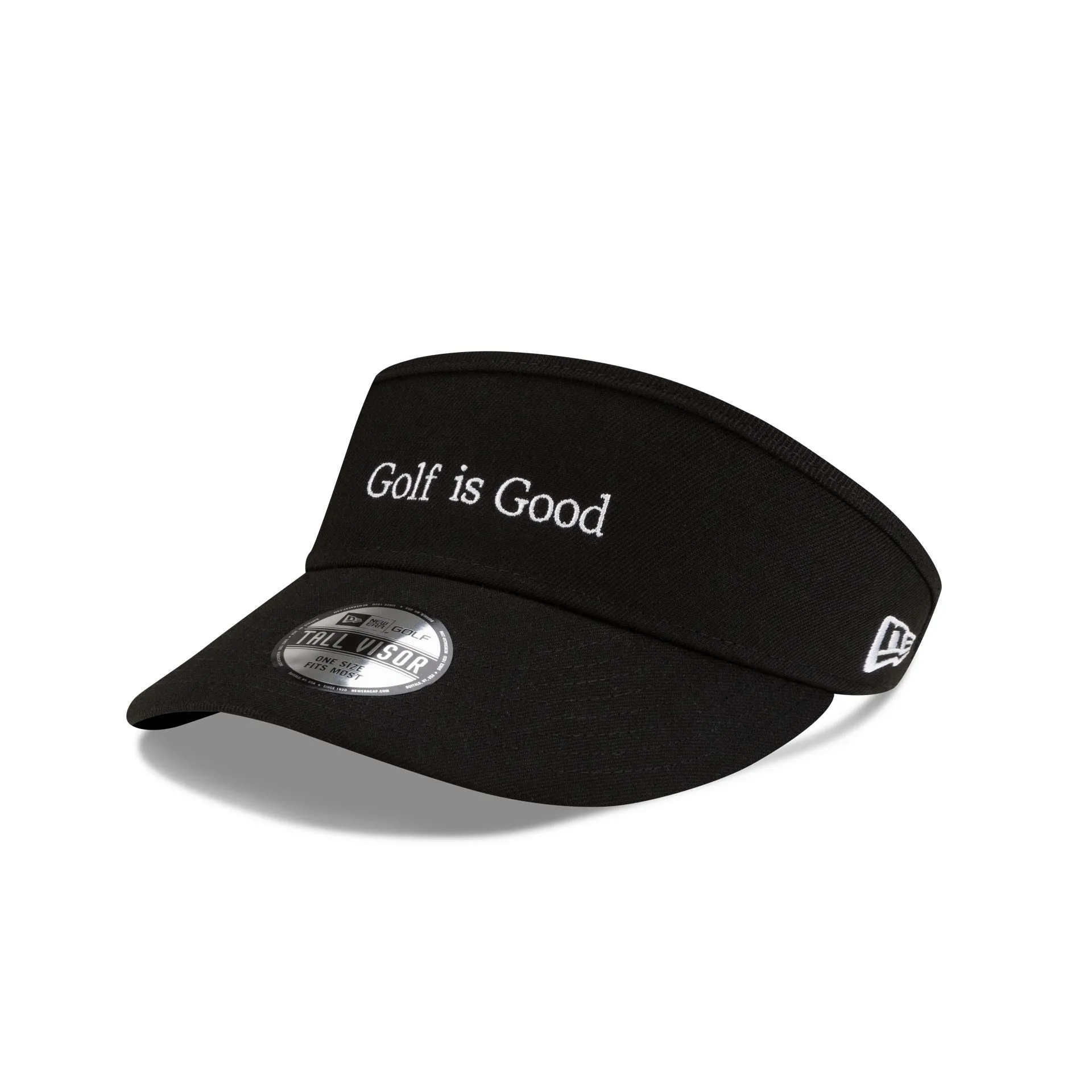 New Era Cap Golf is Good Black Visor Hat sold by New Era
