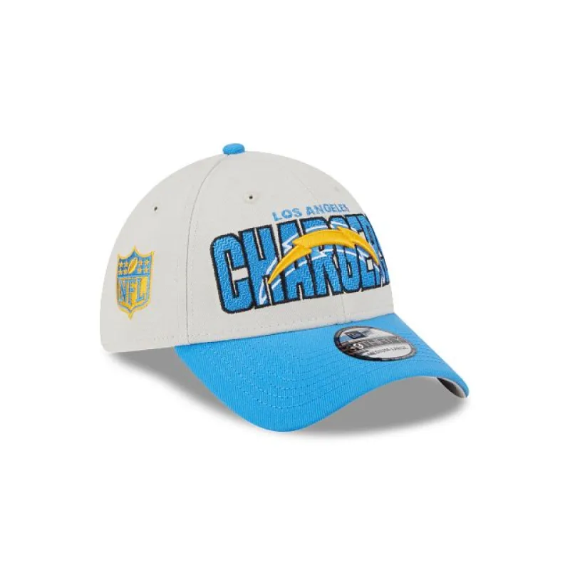 Los Angeles Chargers 2023 Draft 39THIRTY Stretch Fit Hat sold by New Era