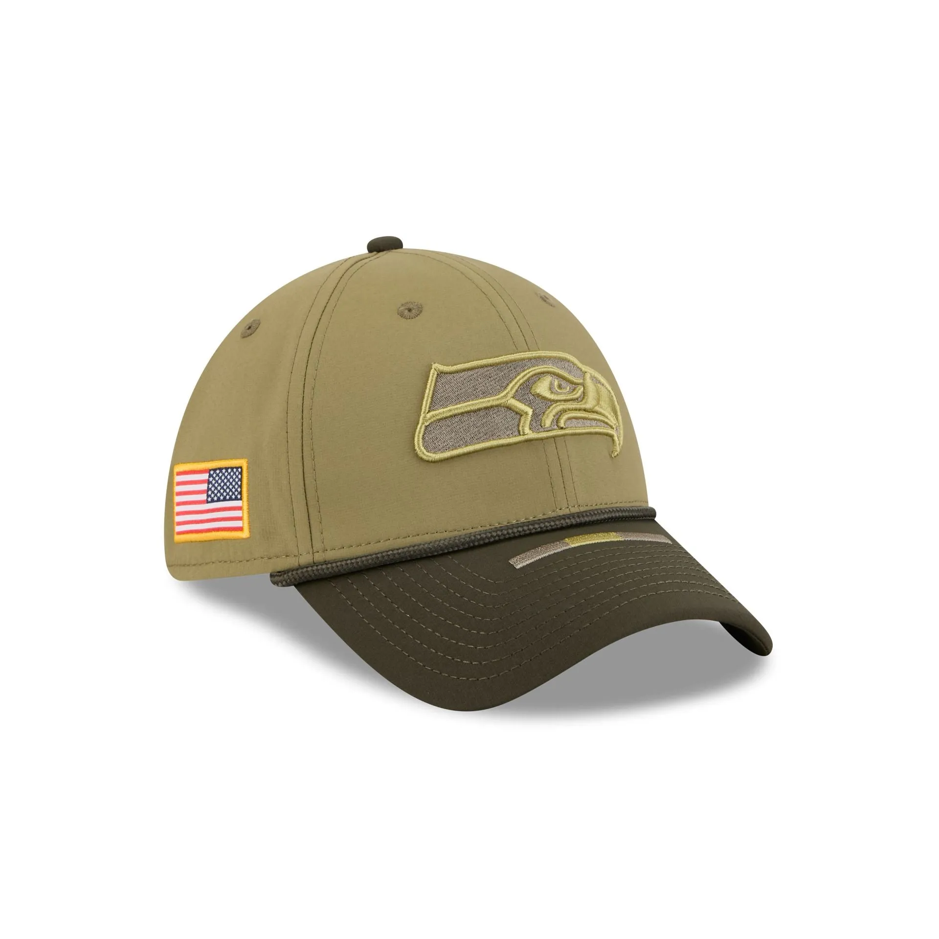 Seattle Seahawks 2025 Salute to Service 39THIRTY Stretch Fit Hat sold by New Era