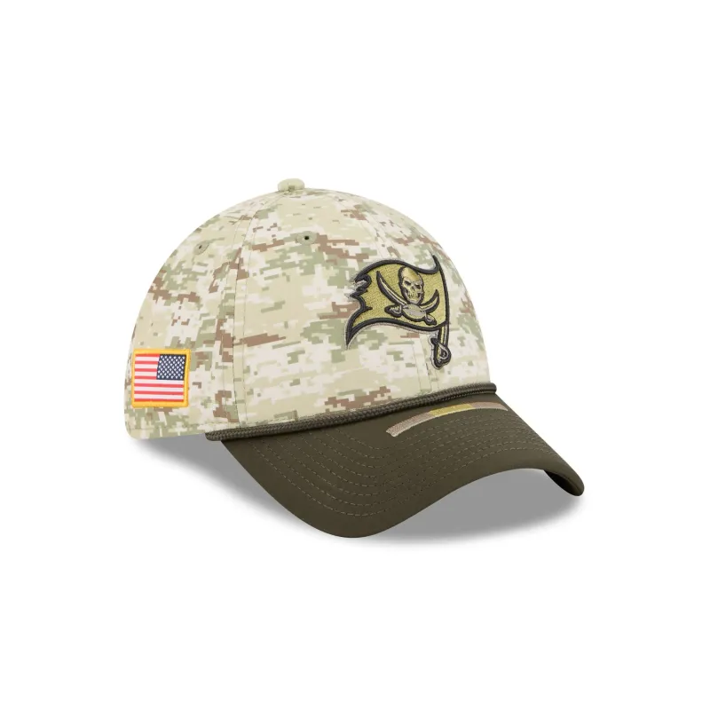 Tampa Bay Buccaneers 2025 Salute to Service Digi Camo 39THIRTY Stretch Fit Hat sold by New Era