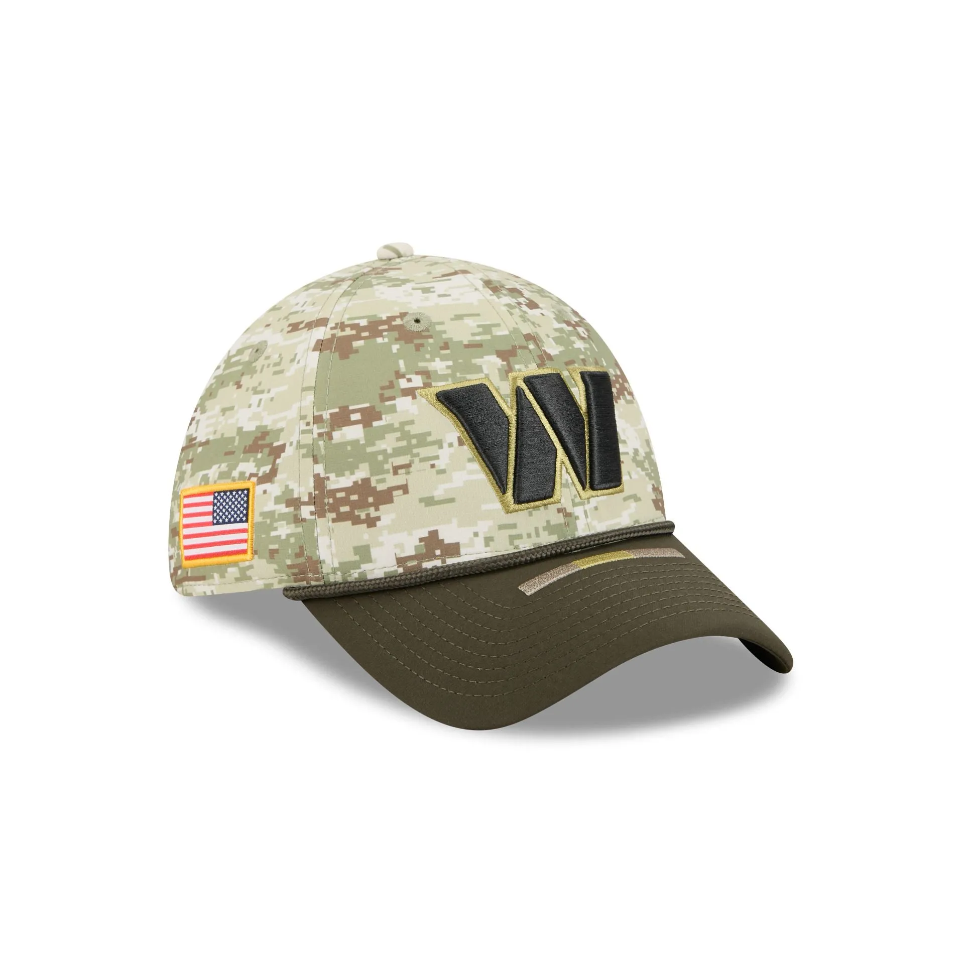Washington Commanders 2025 Salute to Service Digi Camo 39THIRTY Stretch Fit Hat sold by New Era