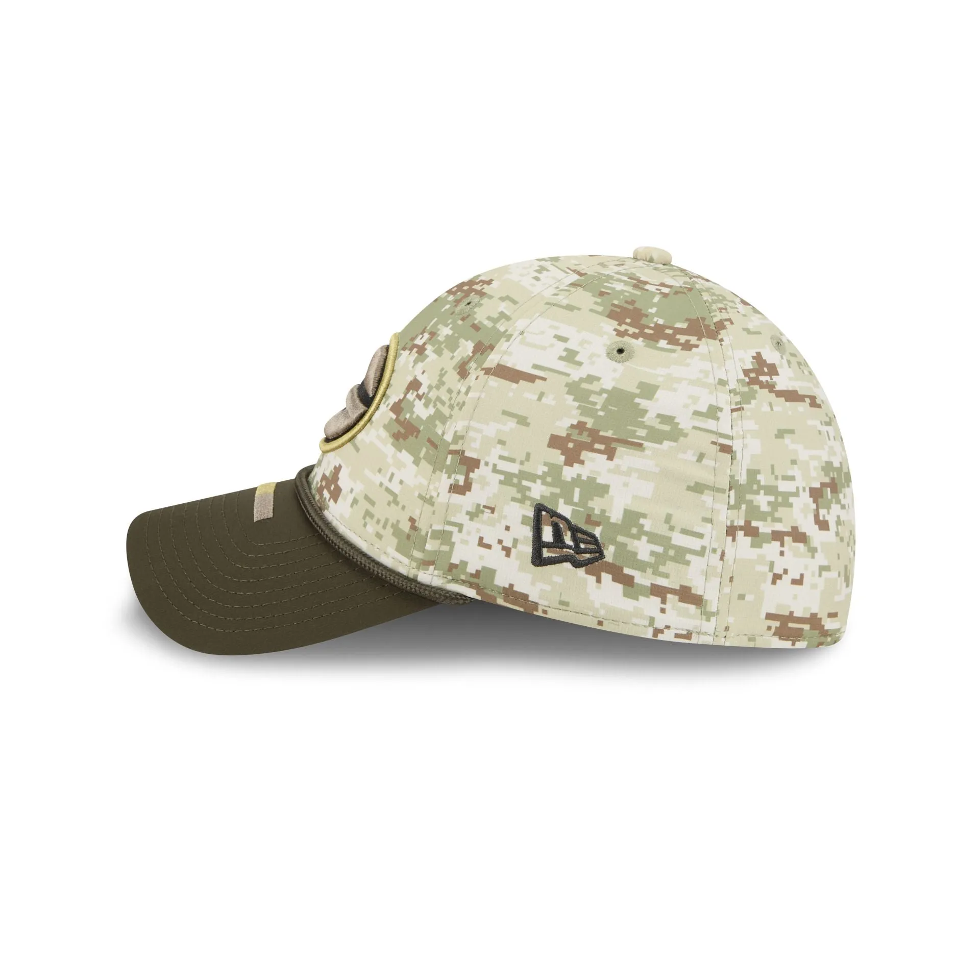 Green Bay Packers 2025 Salute to Service Digi Camo 39THIRTY Stretch Fit Hat sold by New Era product image thumbnail 5