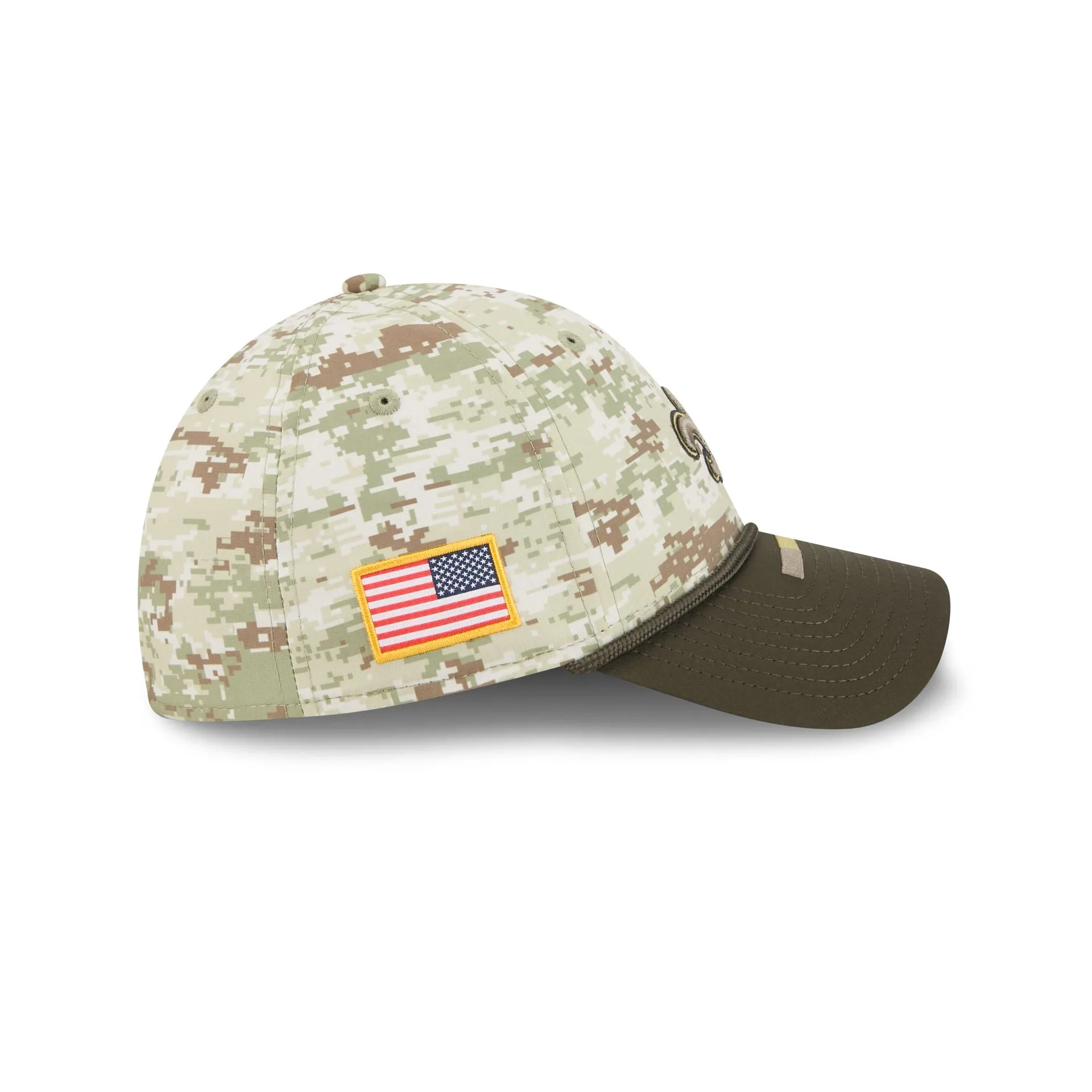 New Orleans Saints 2025 Salute to Service Digi Camo 39THIRTY Stretch Fit Hat sold by New Era product image thumbnail 4