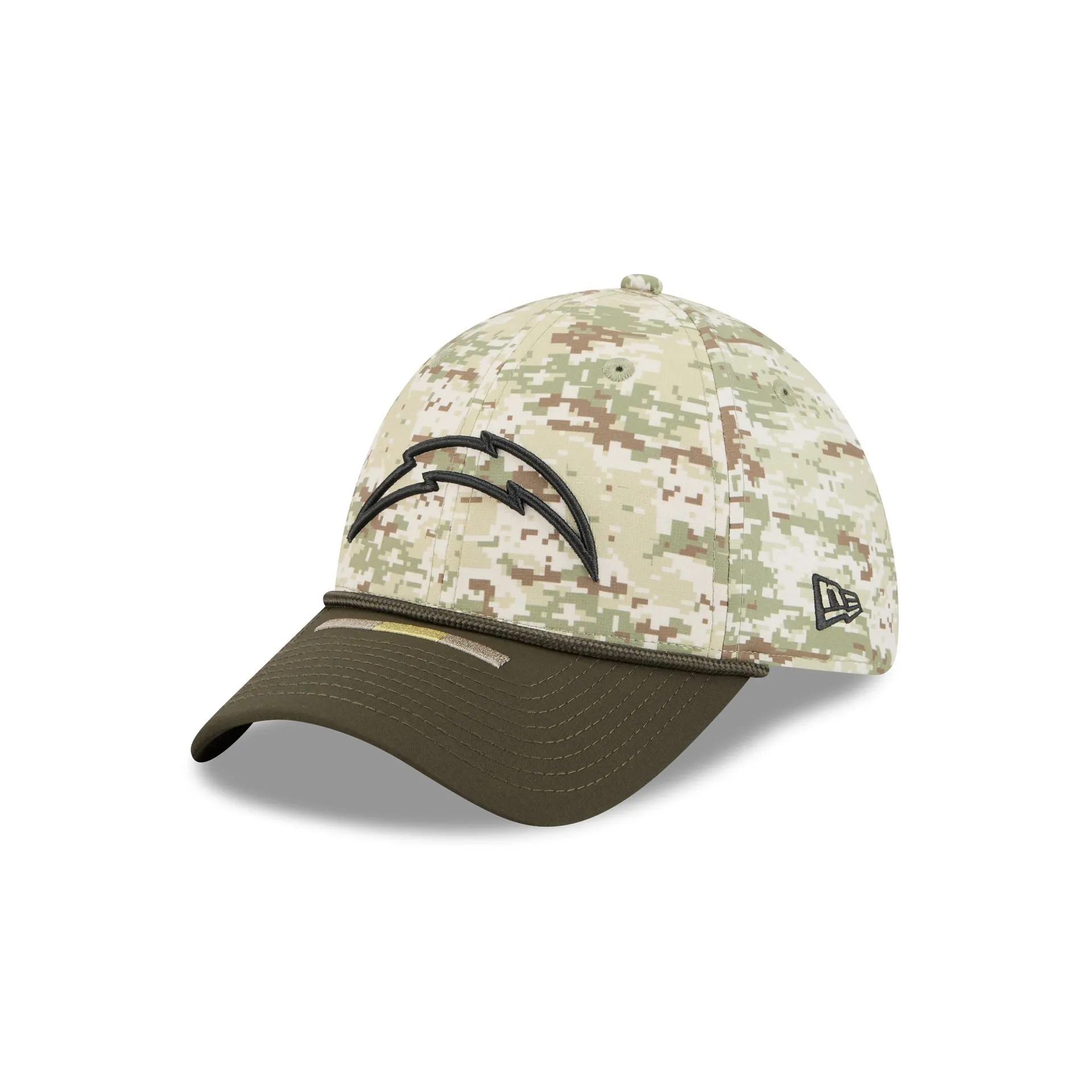 Los Angeles Chargers 2025 Salute to Service Digi Camo 39THIRTY Stretch Fit Hat sold by New Era product image thumbnail 3