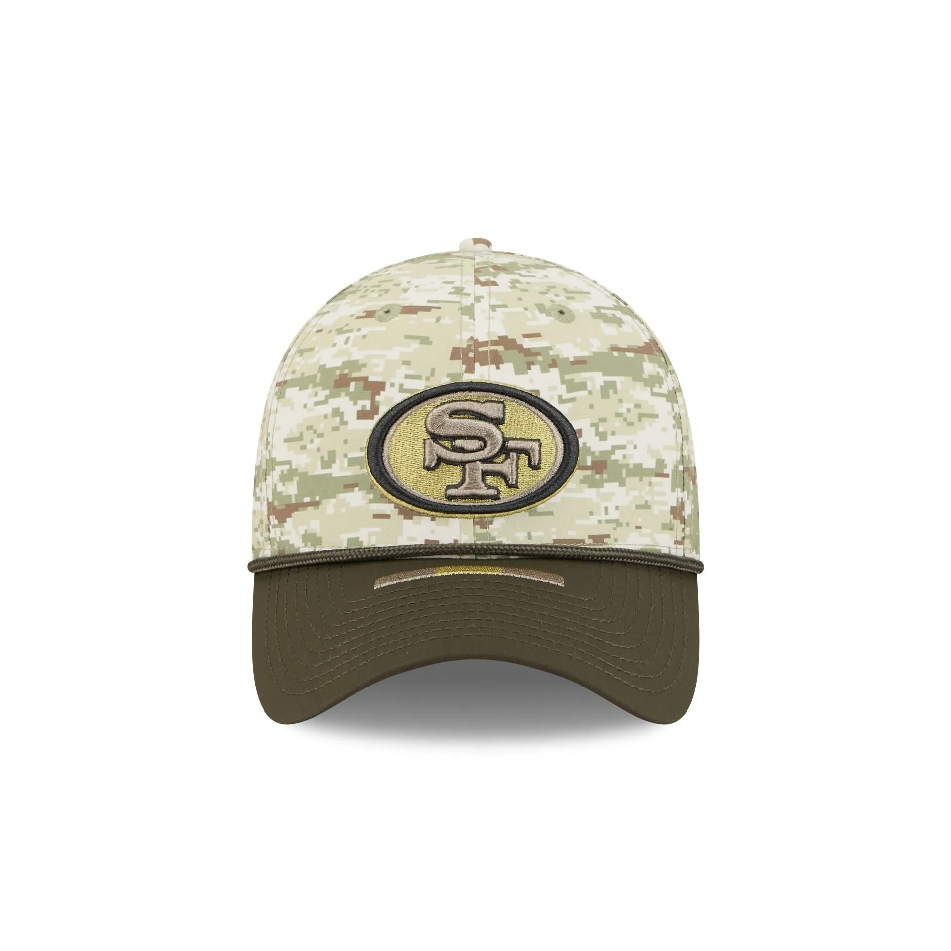 San Francisco 49ers 2025 Salute to Service Digi Camo 39THIRTY Stretch Fit Hat sold by New Era product image thumbnail 2