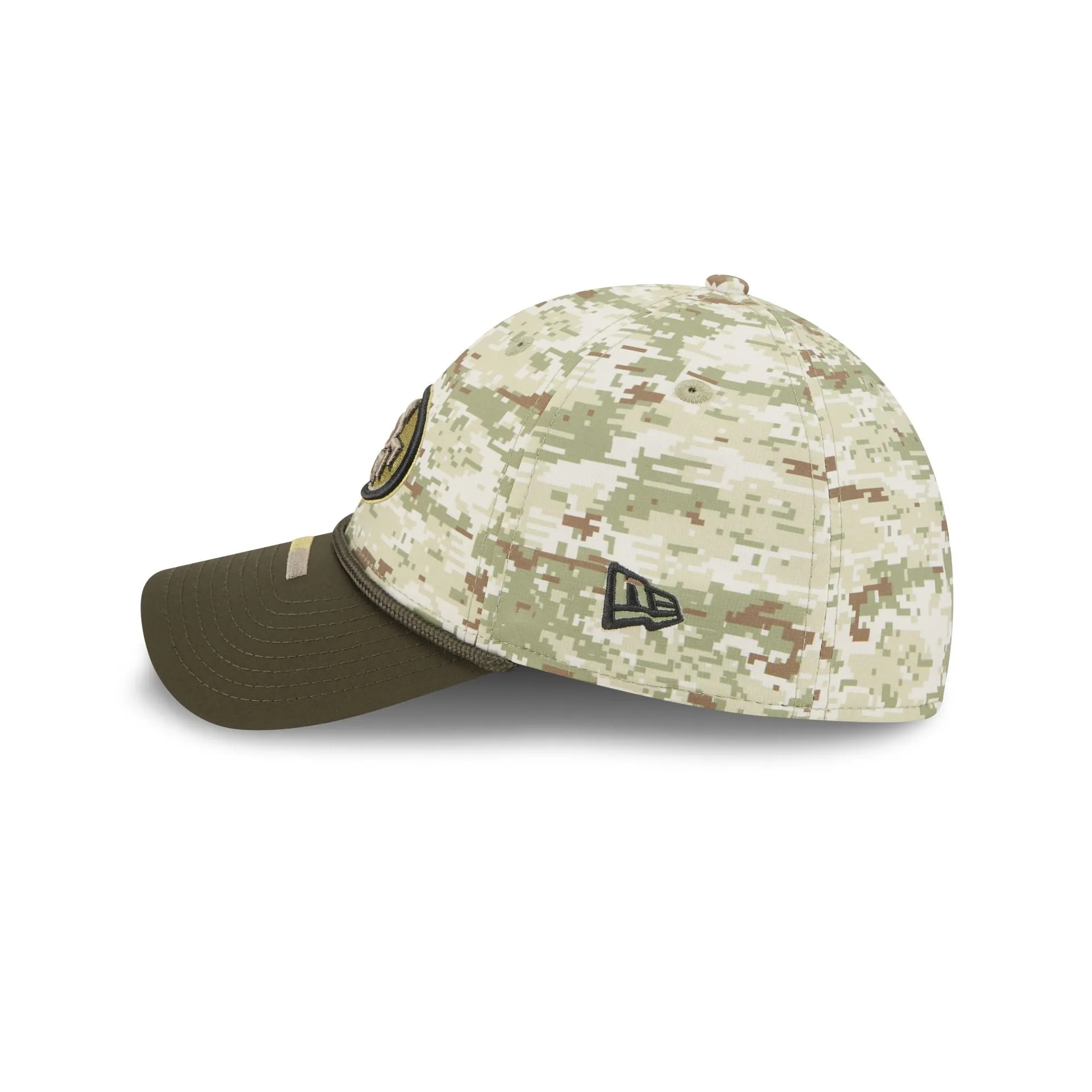 San Francisco 49ers 2025 Salute to Service Digi Camo 39THIRTY Stretch Fit Hat sold by New Era product image thumbnail 5