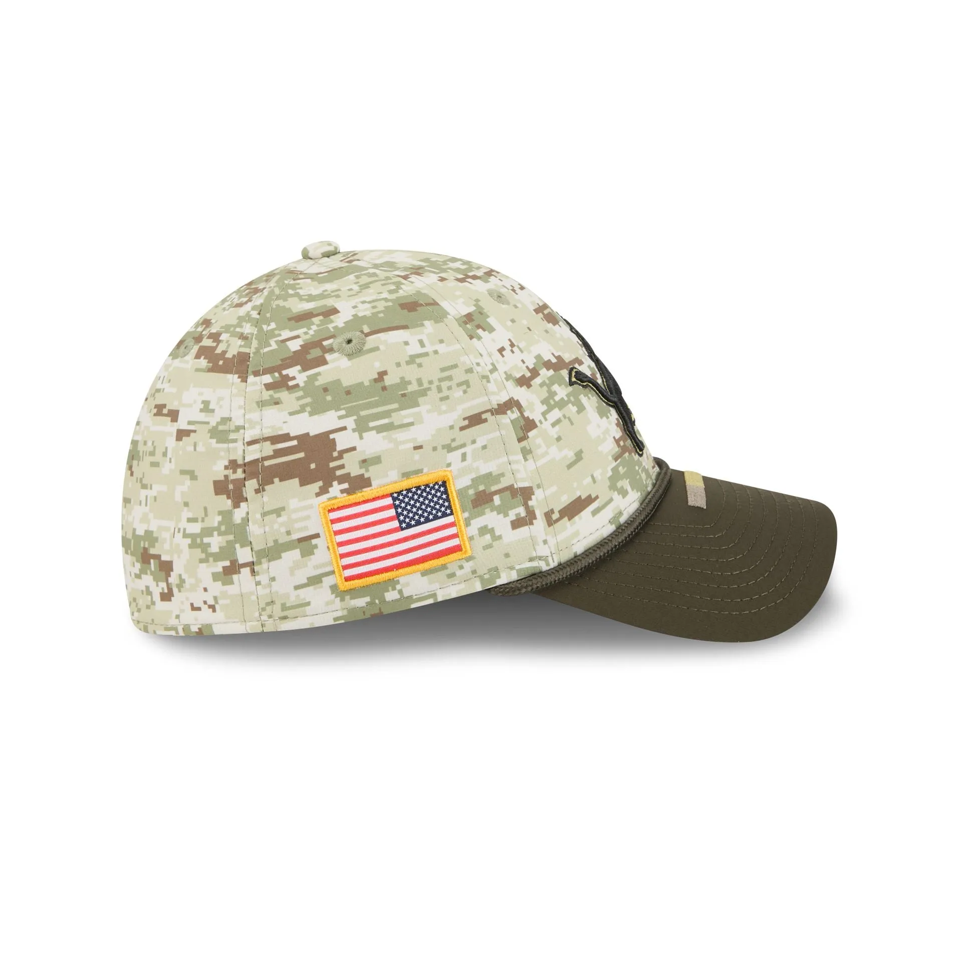 Detroit Lions 2025 Salute to Service Digi Camo 39THIRTY Stretch Fit Hat sold by New Era product image thumbnail 4