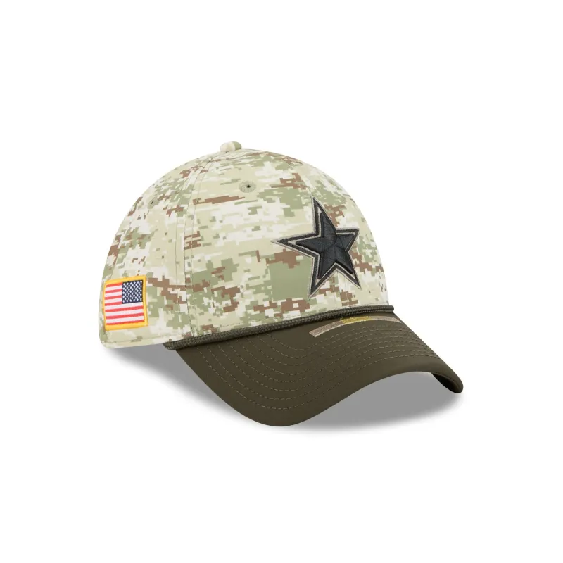 Dallas Cowboys 2025 Salute to Service Digi Camo 39THIRTY Stretch Fit Hat sold by New Era
