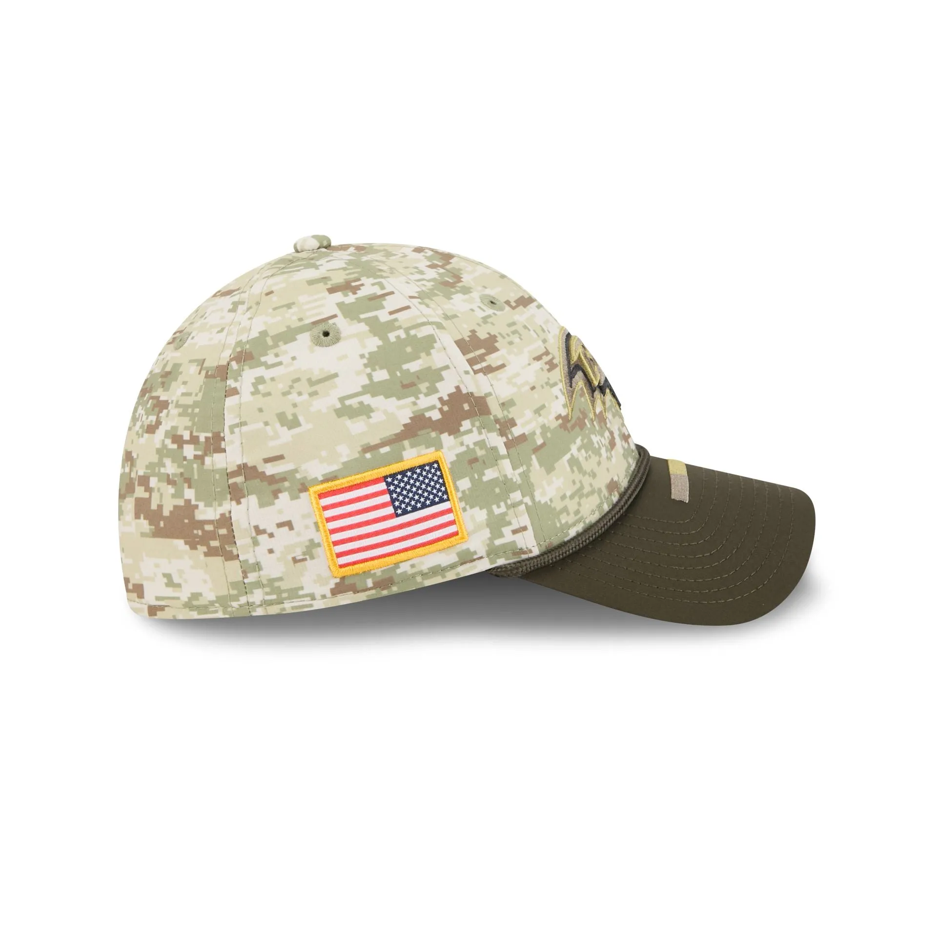 Baltimore Ravens 2025 Salute to Service Digi Camo 39THIRTY Stretch Fit Hat sold by New Era product image thumbnail 4
