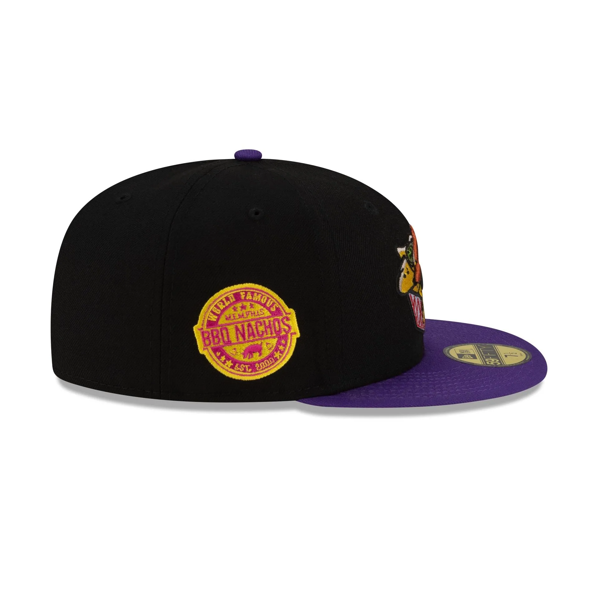 Memphis Redbirds Black Food Pack 59FIFTY Fitted Hat sold by New Era product image thumbnail 4