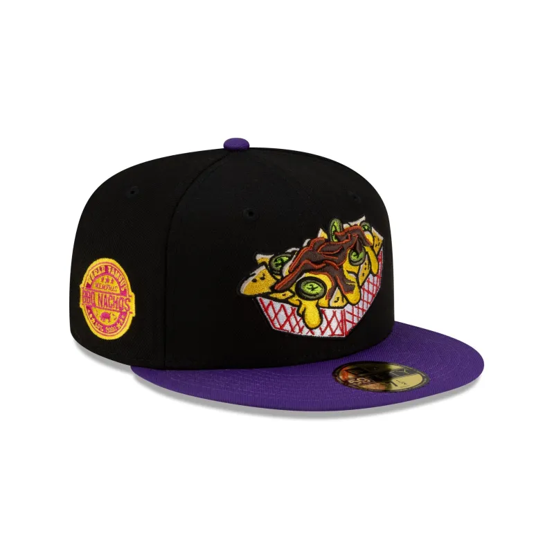 Memphis Redbirds Black Food Pack 59FIFTY Fitted Hat sold by New Era