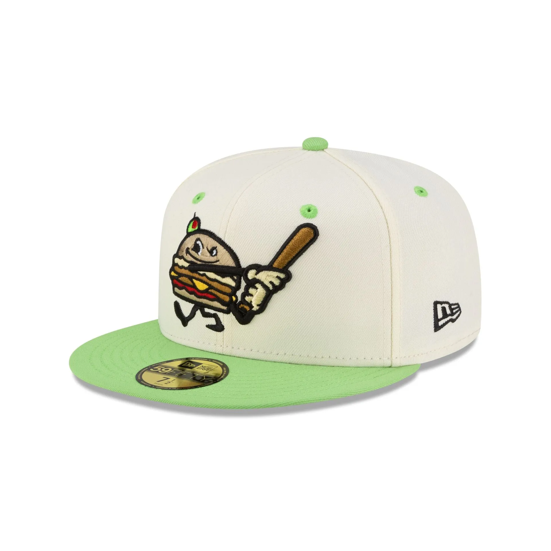 Akron RubberDucks Chrome Food Pack 59FIFTY Fitted Hat sold by New Era product image thumbnail 3