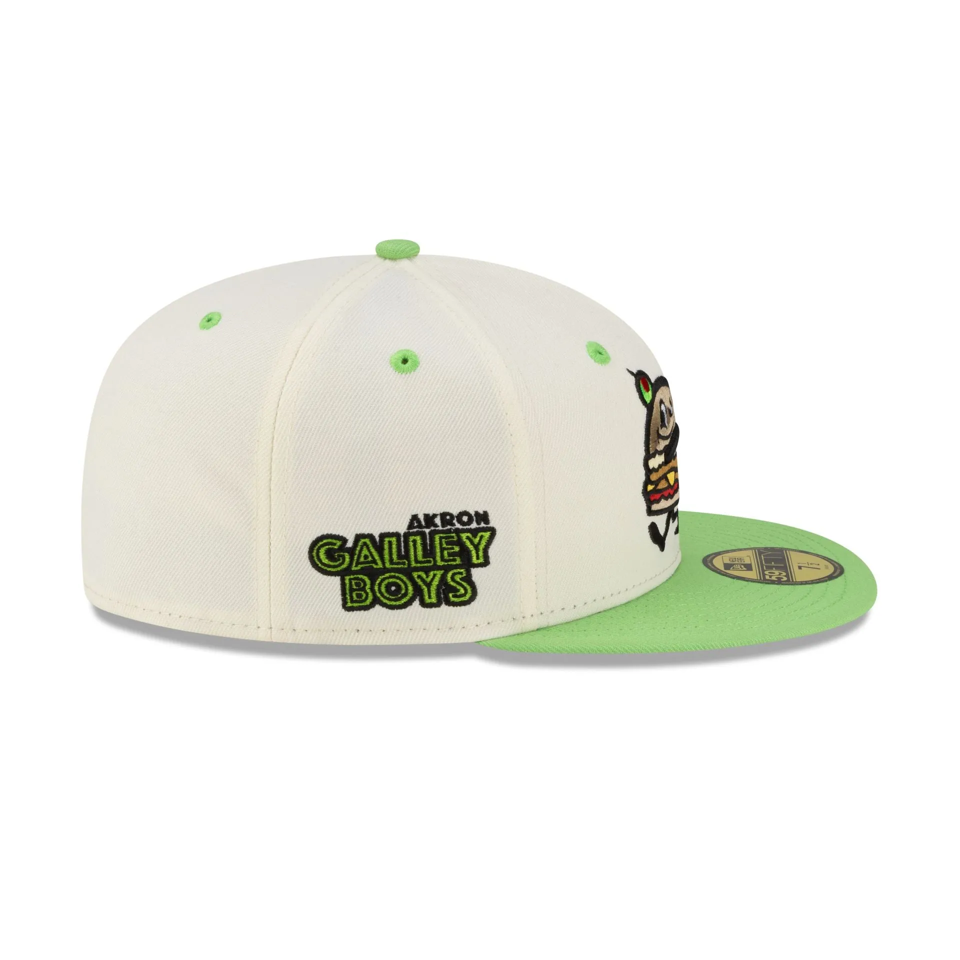 Akron RubberDucks Chrome Food Pack 59FIFTY Fitted Hat sold by New Era product image thumbnail 4