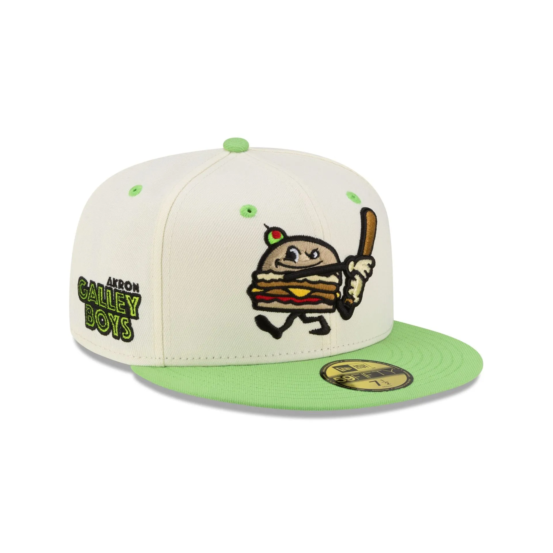 Akron RubberDucks Chrome Food Pack 59FIFTY Fitted Hat sold by New Era