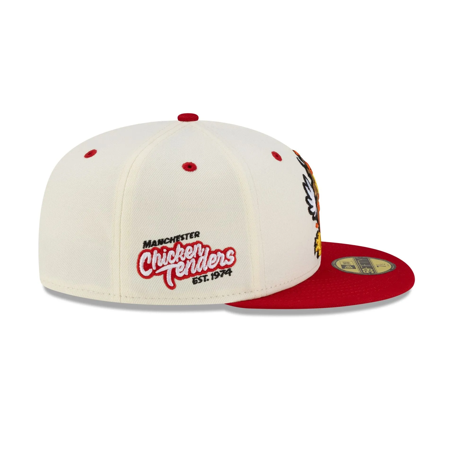New Hampshire Fisher Cats Chrome Food Pack 59FIFTY Fitted Hat sold by New Era product image thumbnail 4