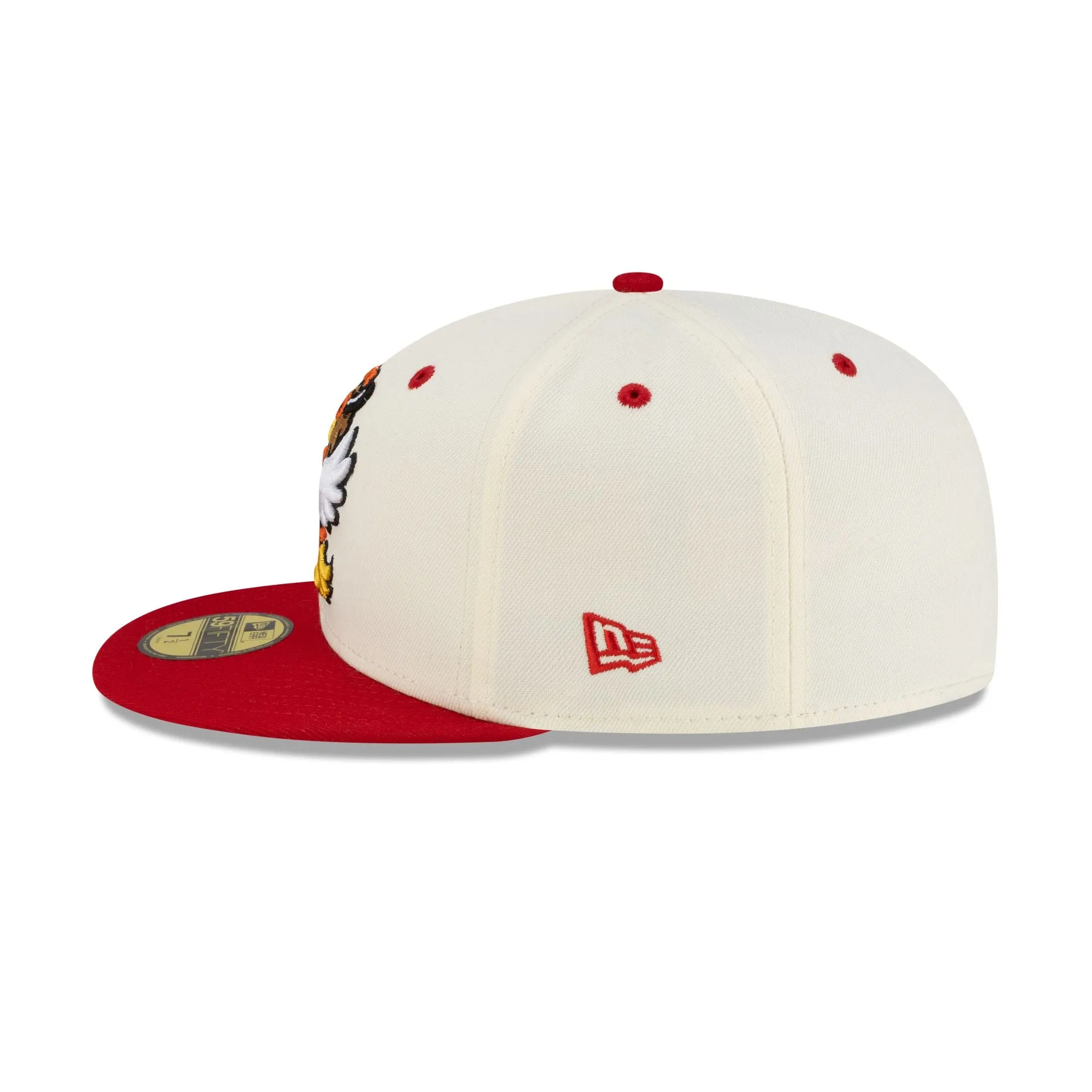 New Hampshire Fisher Cats Chrome Food Pack 59FIFTY Fitted Hat sold by New Era product image thumbnail 5