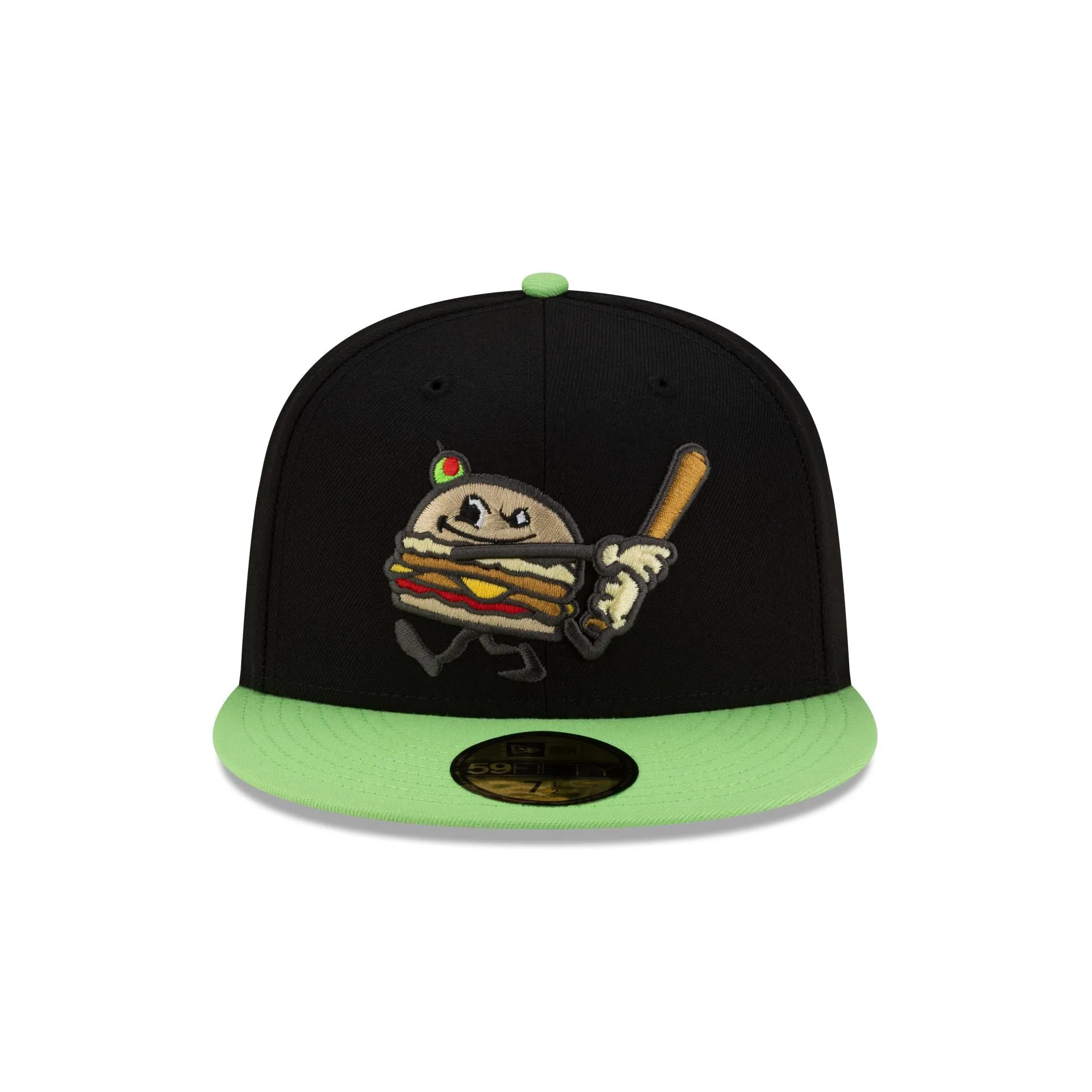 Akron RubberDucks Black Food Pack 59FIFTY Fitted Hat sold by New Era product image thumbnail 2