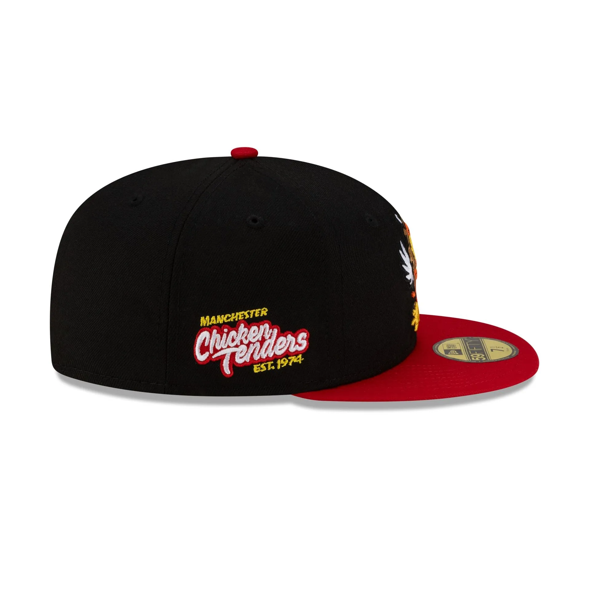 New Hampshire Fisher Cats Black Food Pack 59FIFTY Fitted Hat sold by New Era product image thumbnail 4